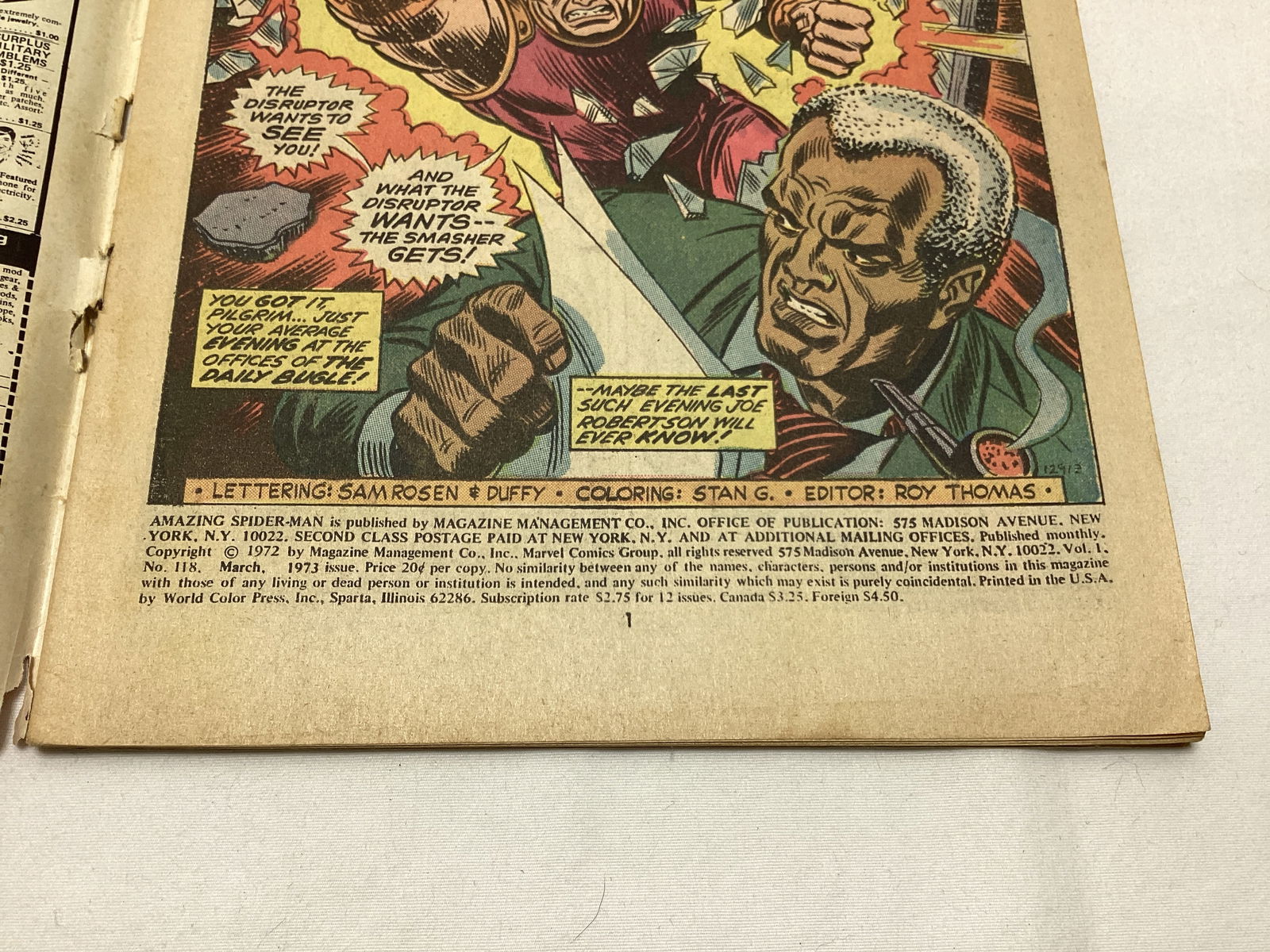 The Amazing Spider-Man 118 Marvel Comic Book - 7