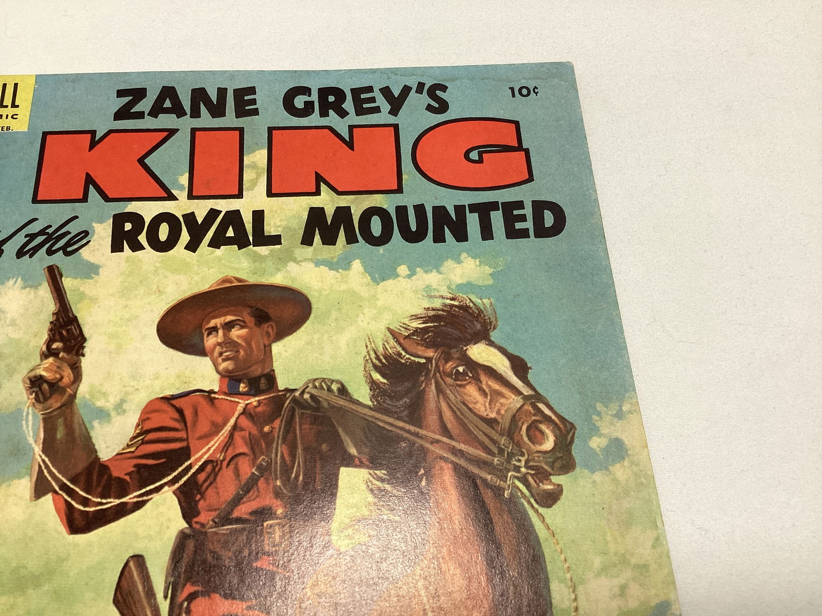 Zane Grey's King of the Royal Mounted 18 Dell Comic Book - 3