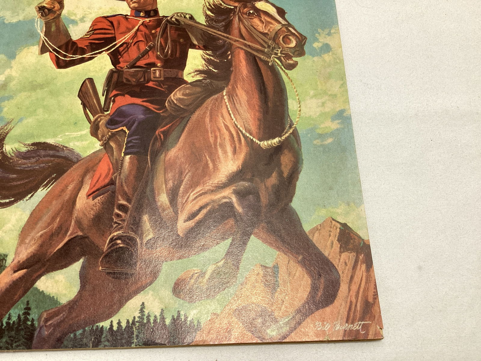 Zane Grey's King of the Royal Mounted 18 Dell Comic Book - 5