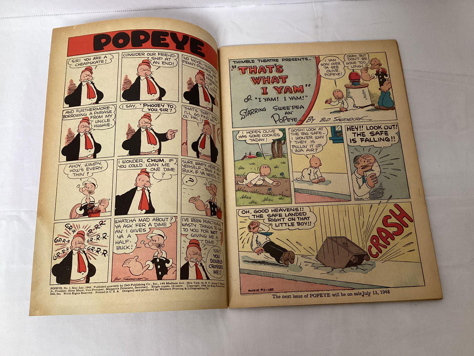 Popeye 2 Dell Comic Book - 6