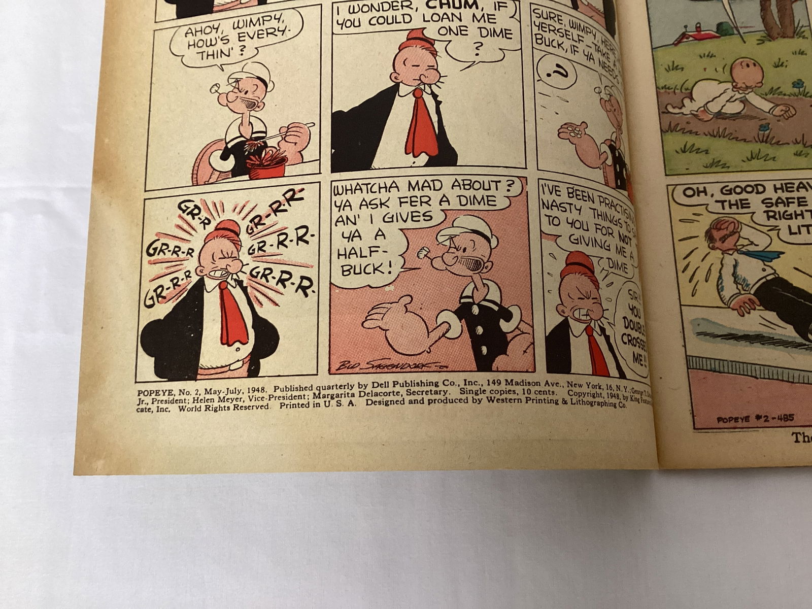 Popeye 2 Dell Comic Book - 7