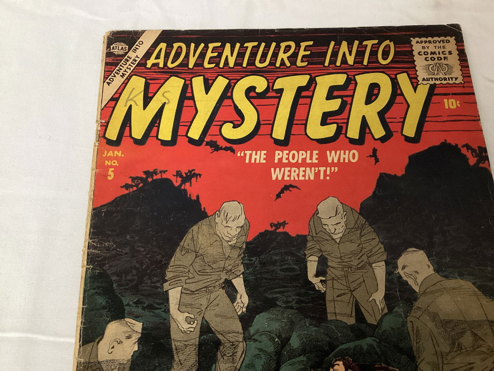 Adventure Into Mystery 5 Atlas Comic Book - 2