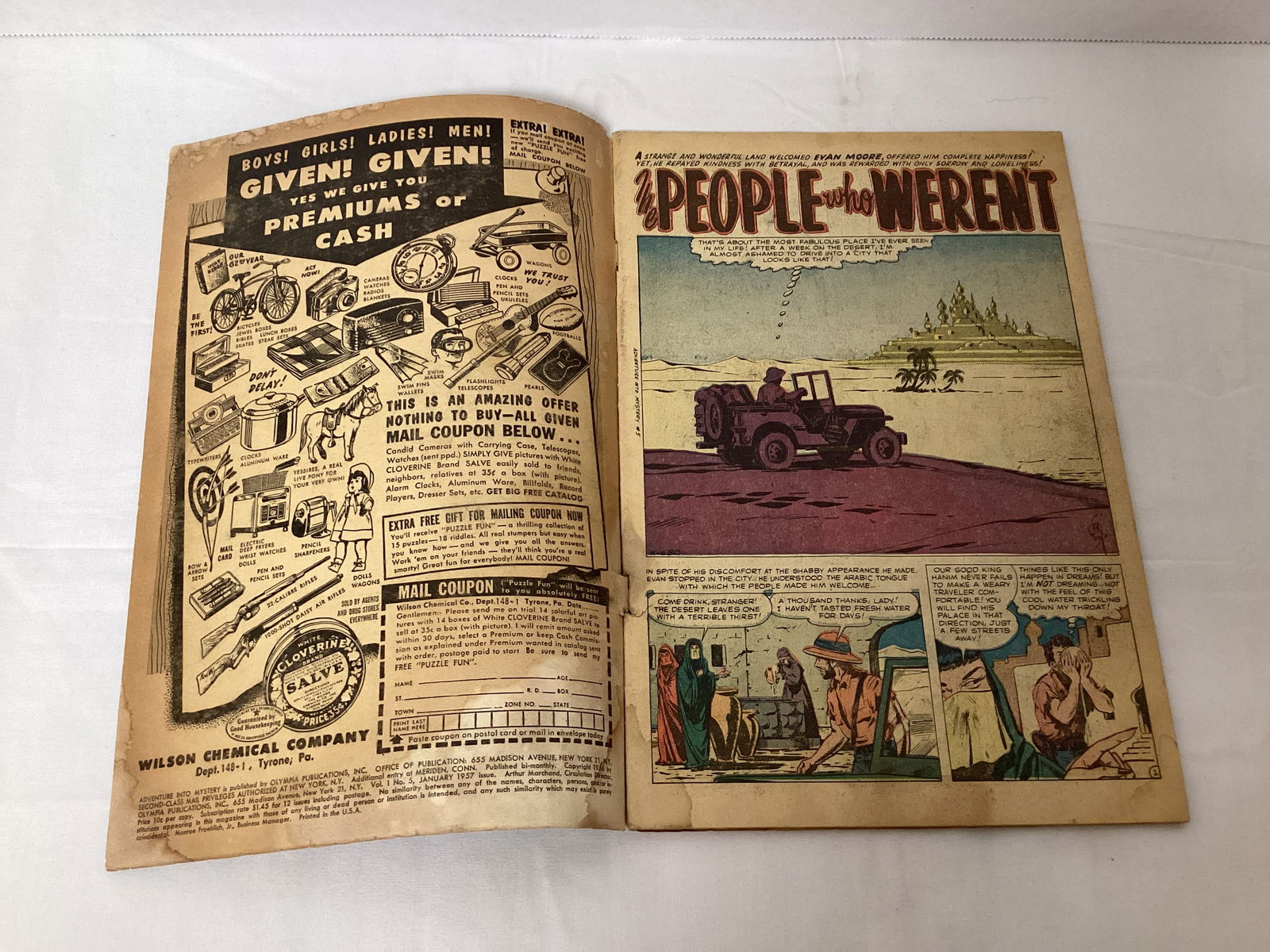 Adventure Into Mystery 5 Atlas Comic Book - 6