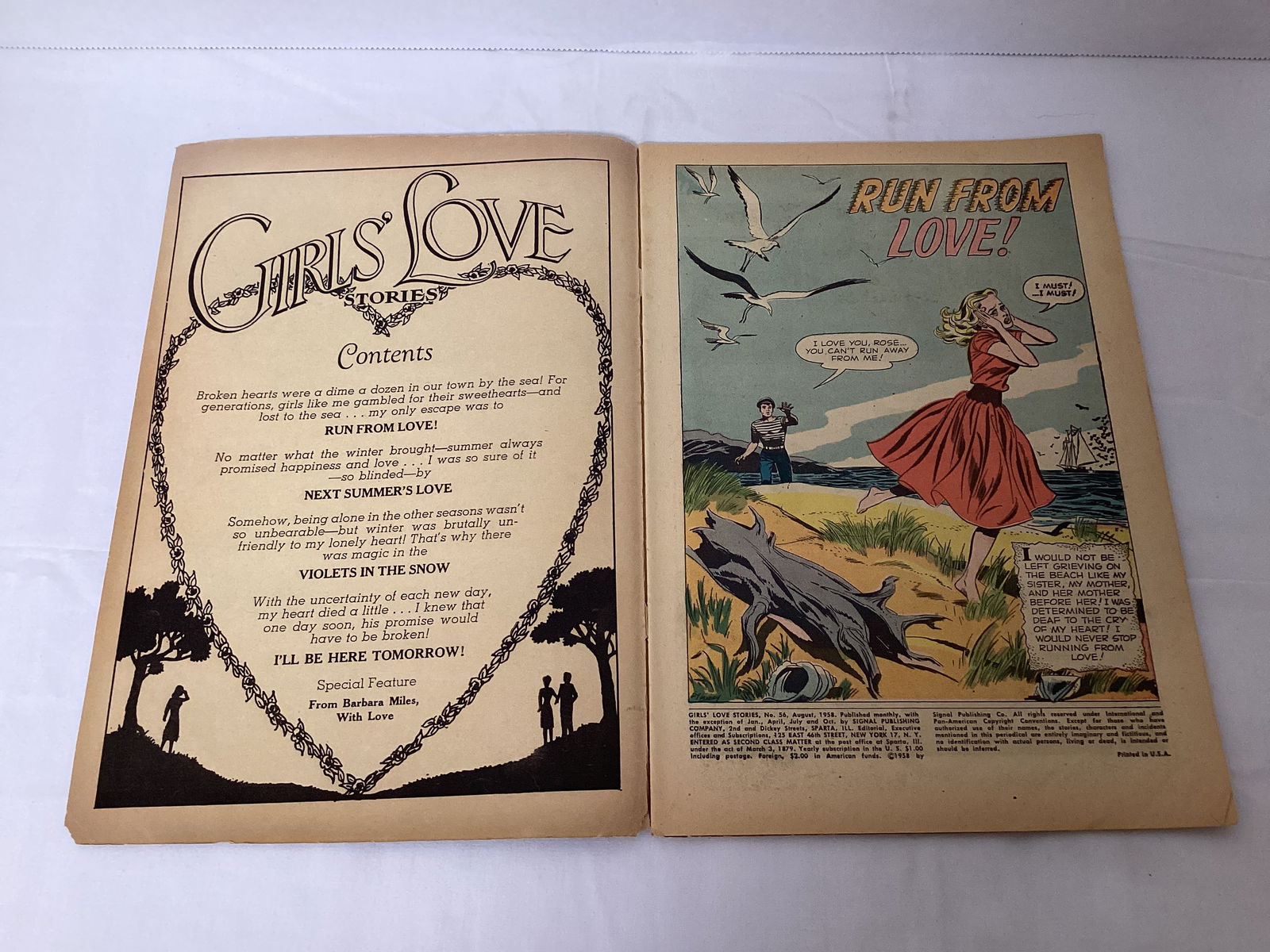 Girls' Love Stories 56 DC Comic Book - 6