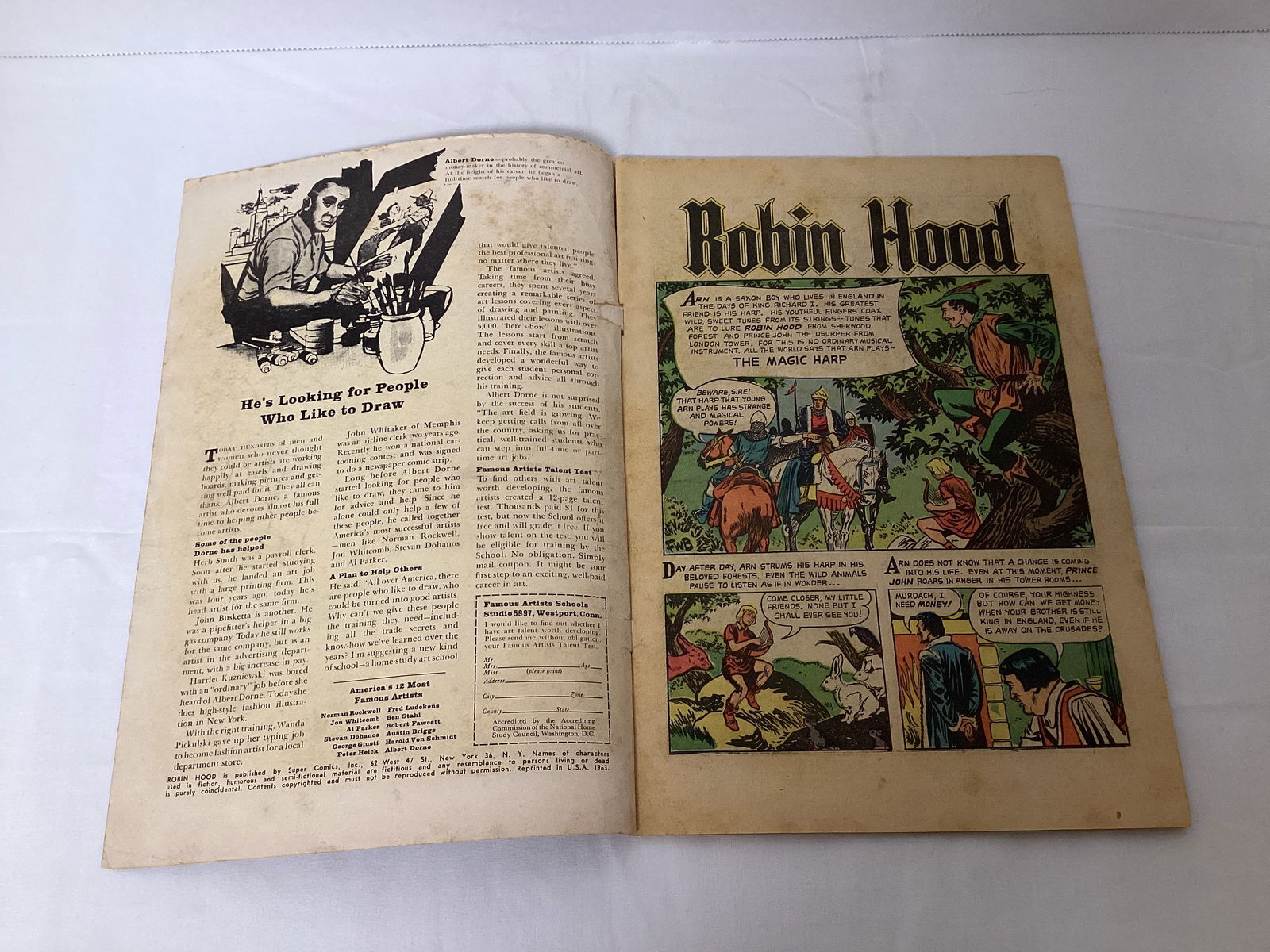 Robin Hood 10 Super Comic Book - 6