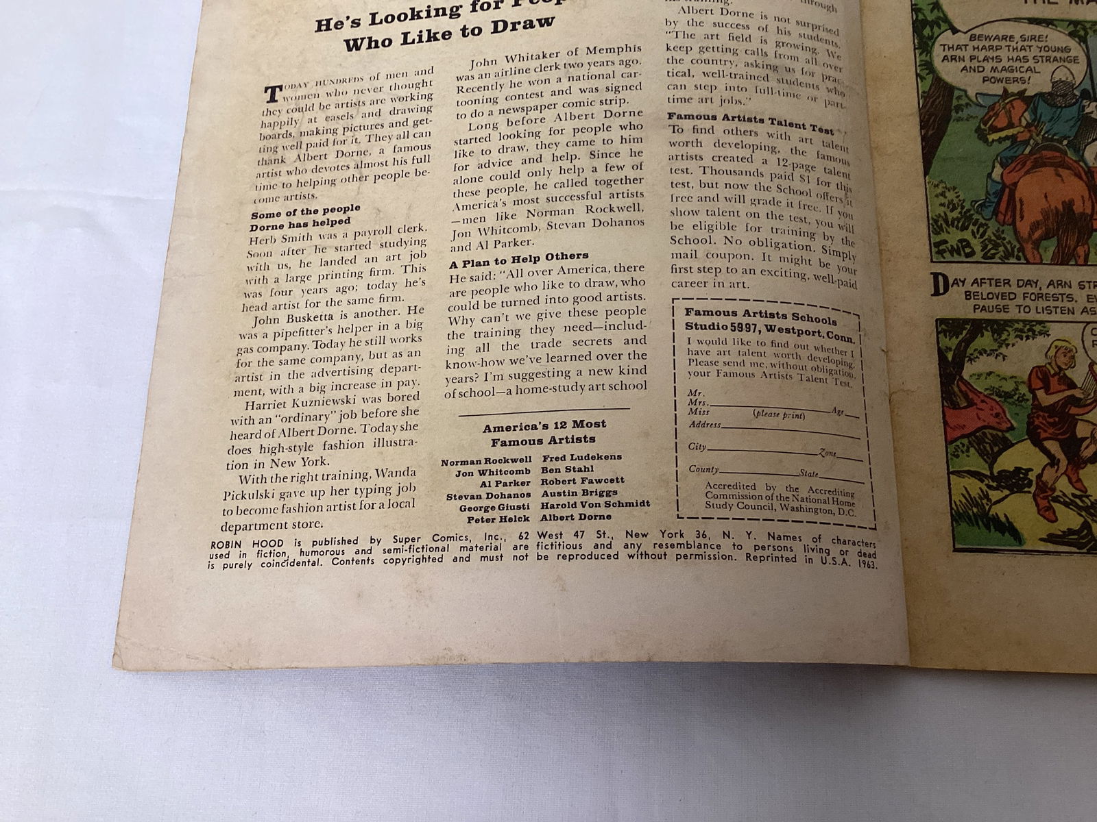 Robin Hood 10 Super Comic Book - 7