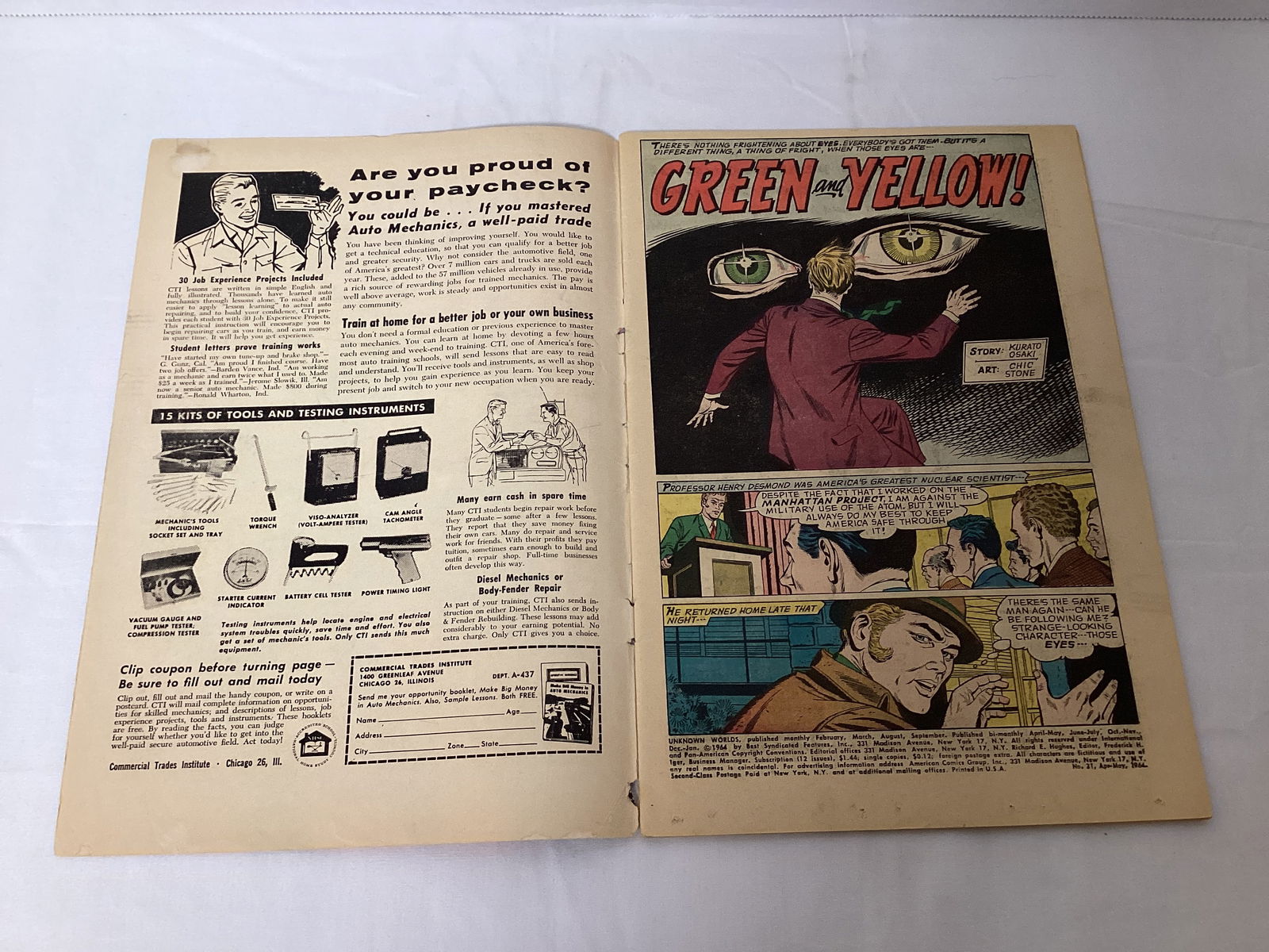 Unknown Worlds 31 ACG Comic Book - 6