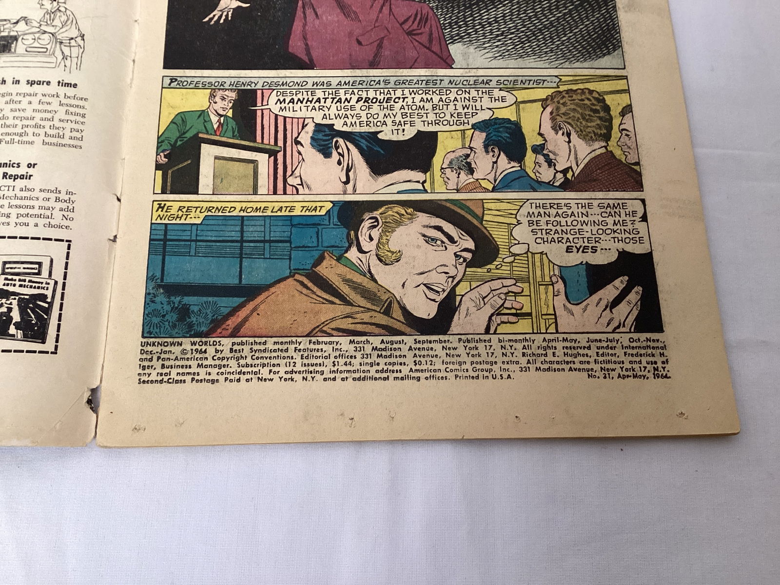 Unknown Worlds 31 ACG Comic Book - 7