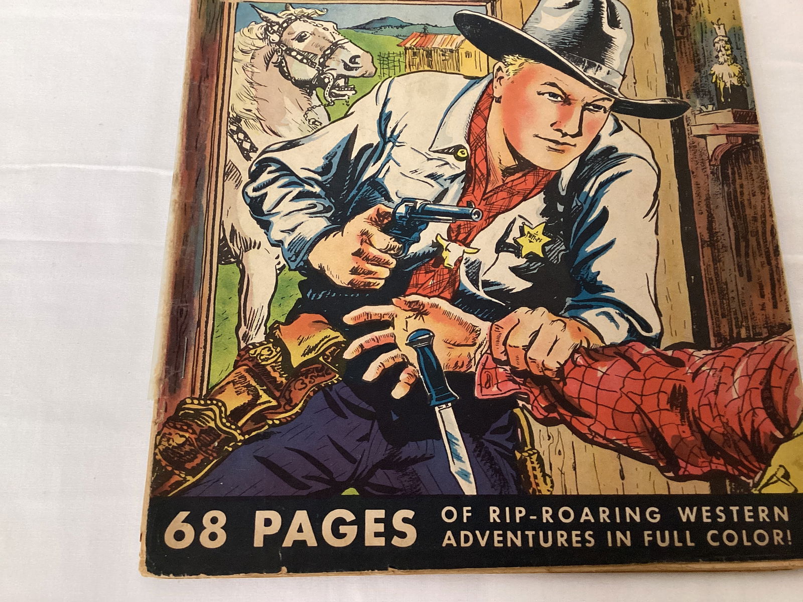 Hopalong Cassidy 2 Fawcett Western Comic Book - 4