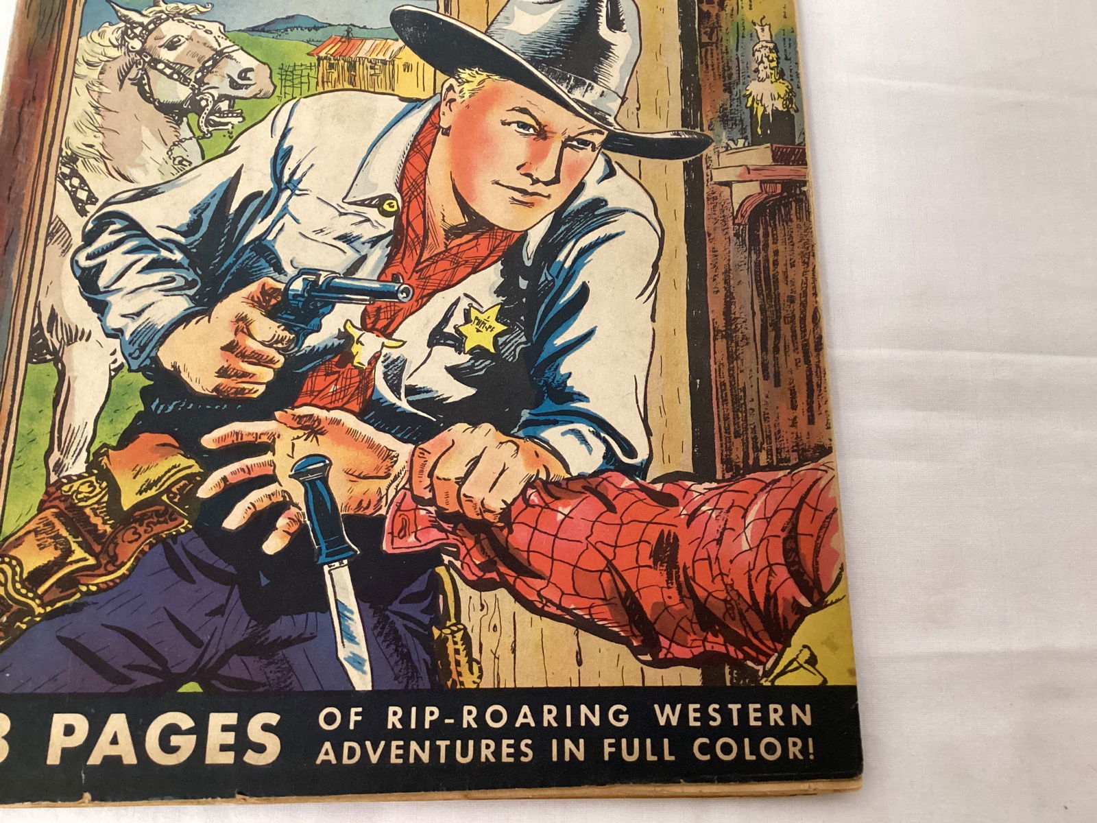 Hopalong Cassidy 2 Fawcett Western Comic Book - 5