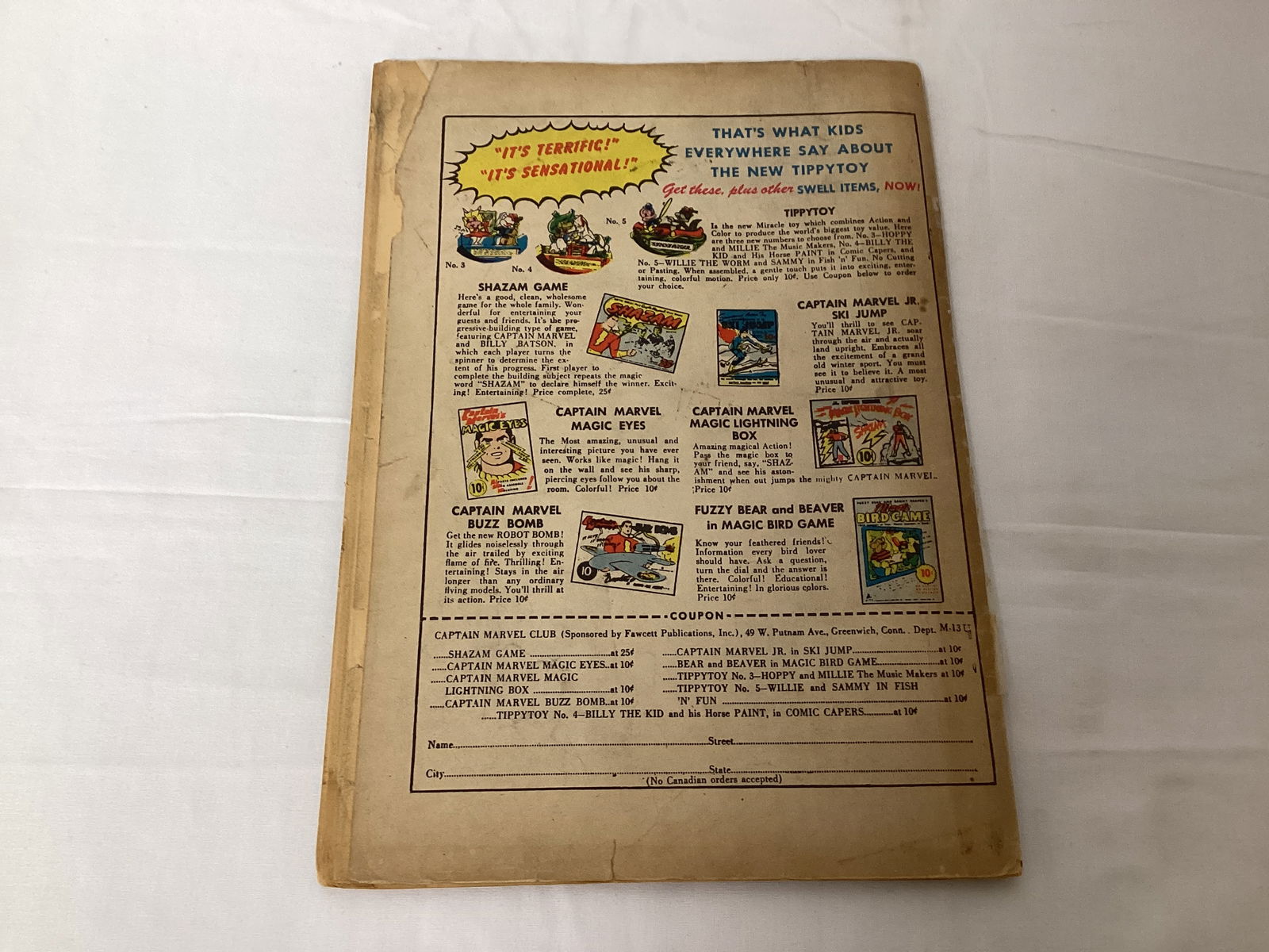 Hopalong Cassidy 2 Fawcett Western Comic Book - 8