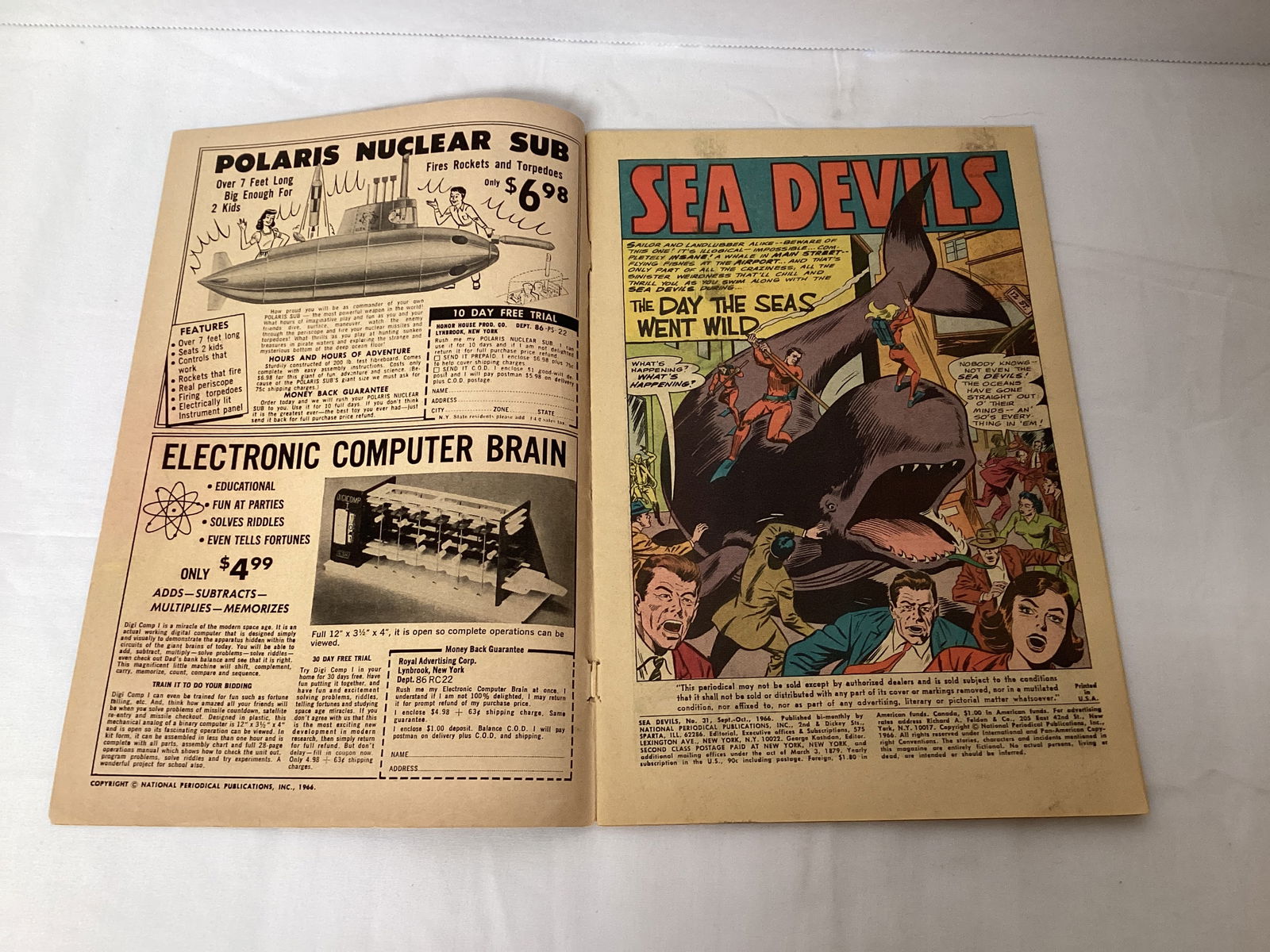 Sea Devils 31 DC Comic Book - 6