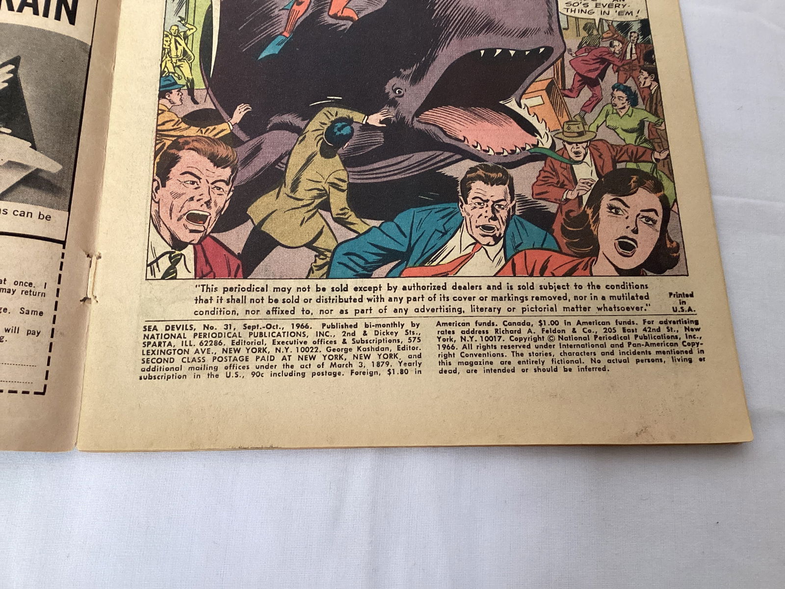 Sea Devils 31 DC Comic Book - 7