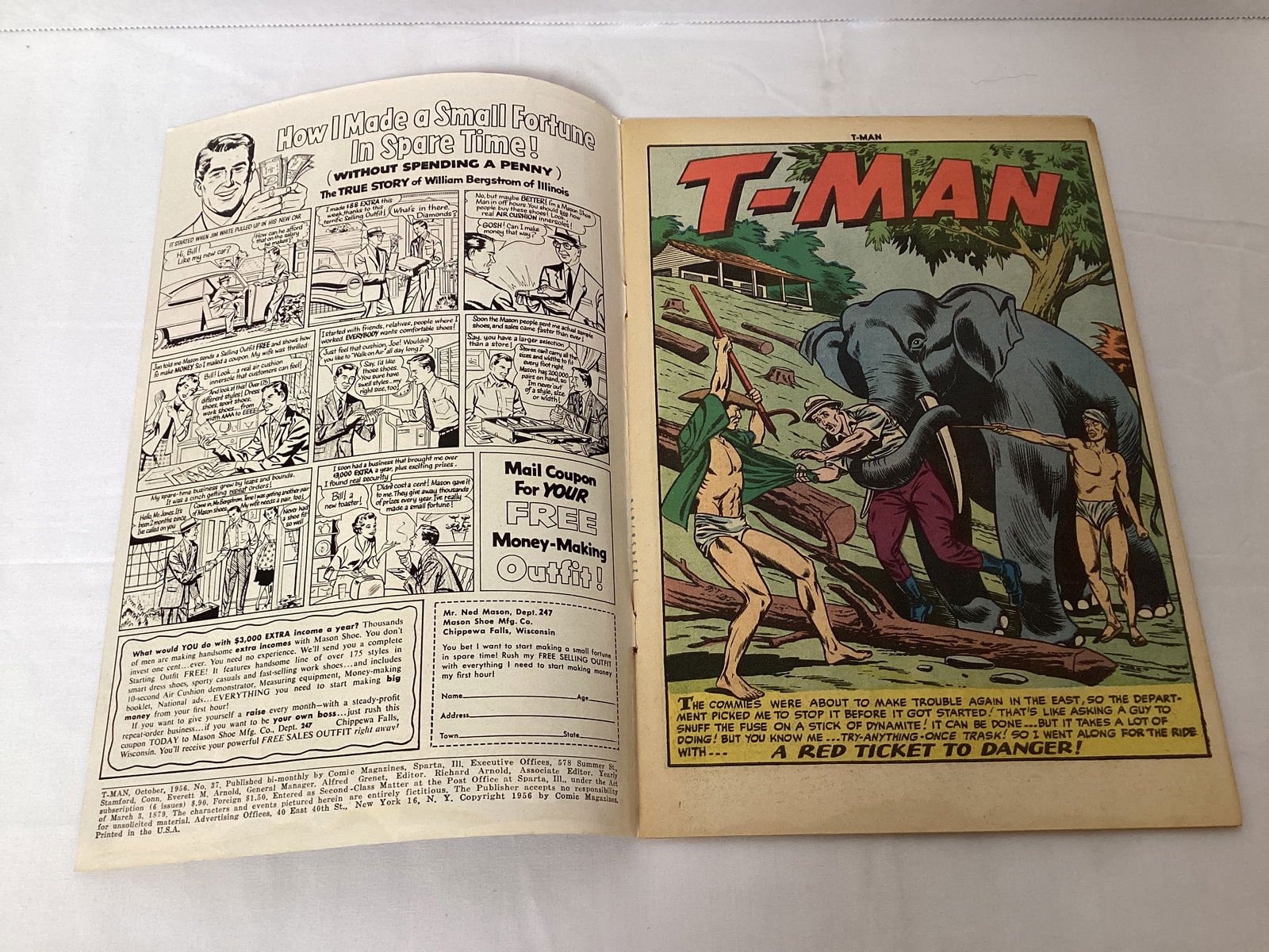 T-Man 37 Comic Book - 6