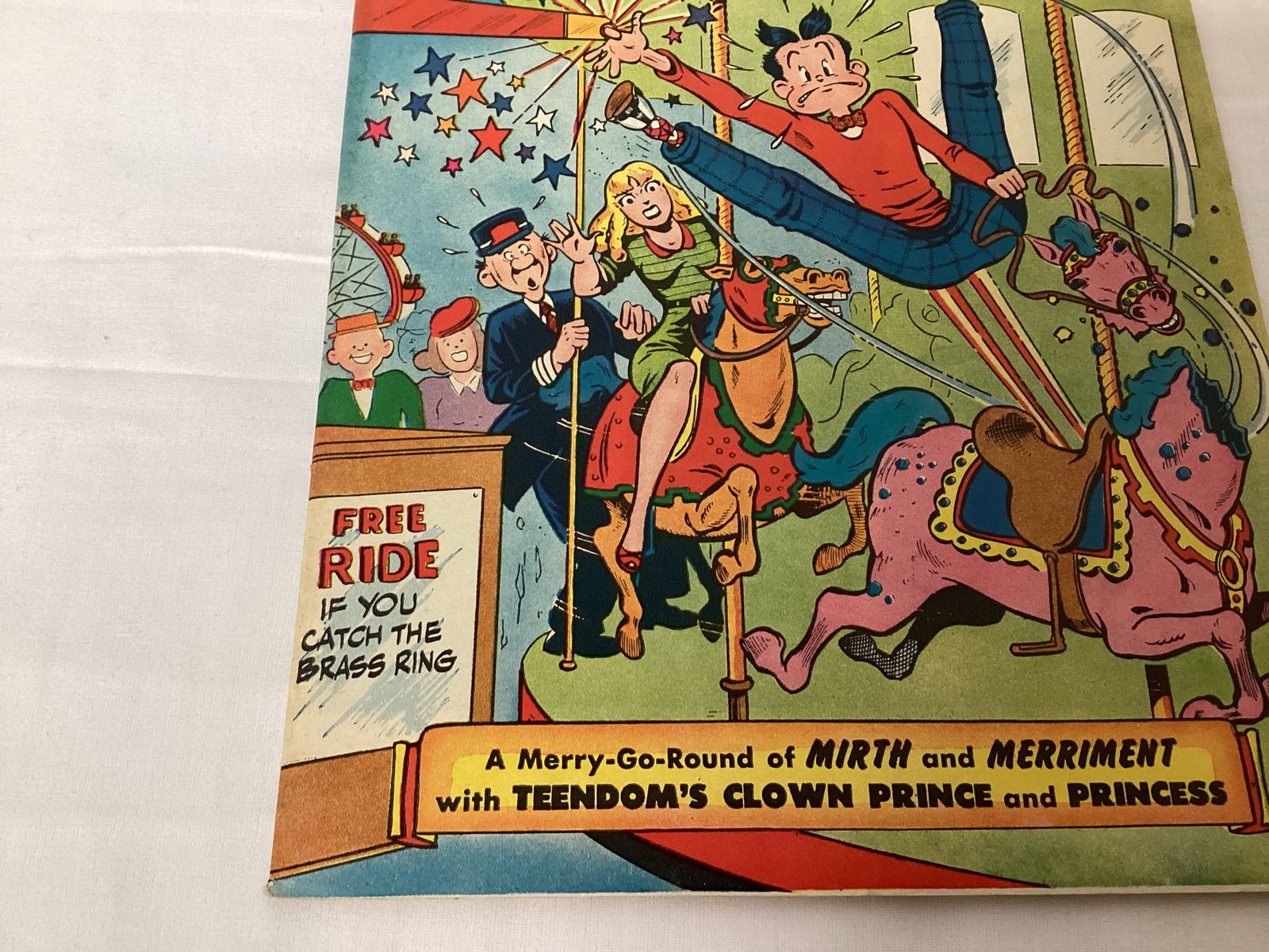 Ozzie and Babs 8 Fawcett Comic Book - 4