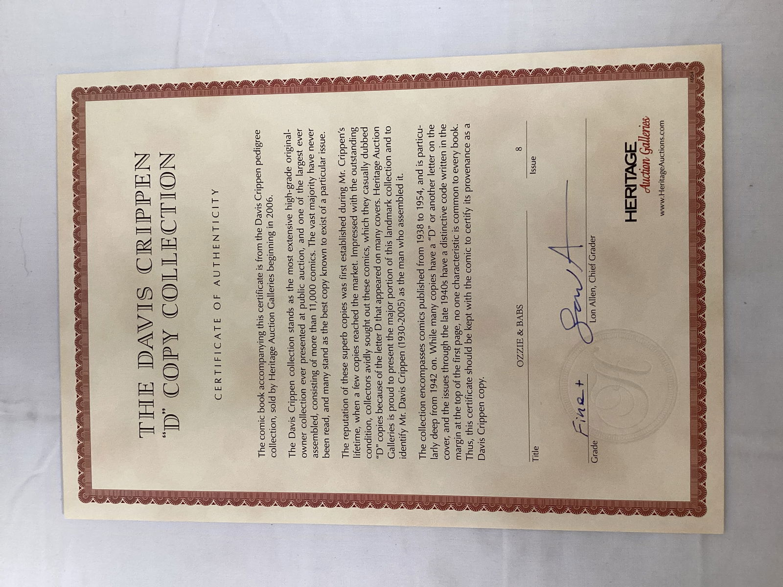 Ozzie and Babs 8 Fawcett Comic Book - 9