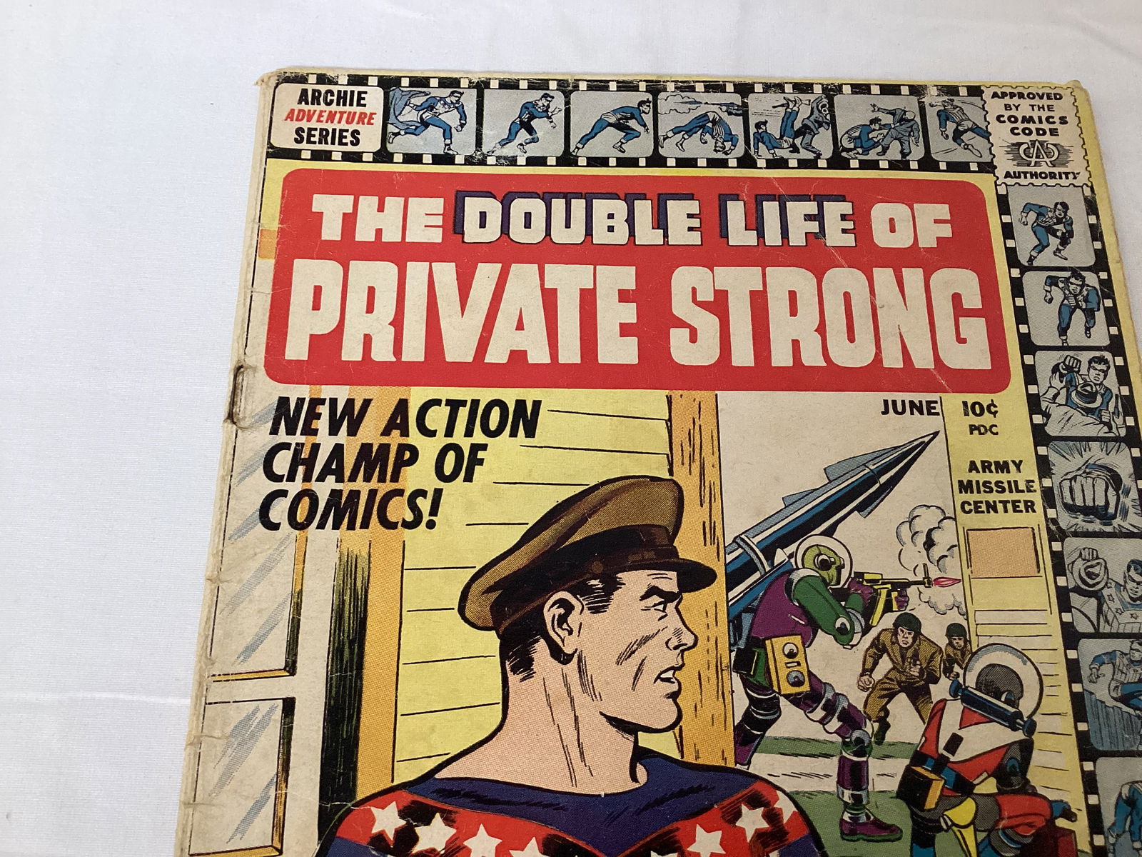 The Double Life of Private Strong 1 Archie Comic Book - 2