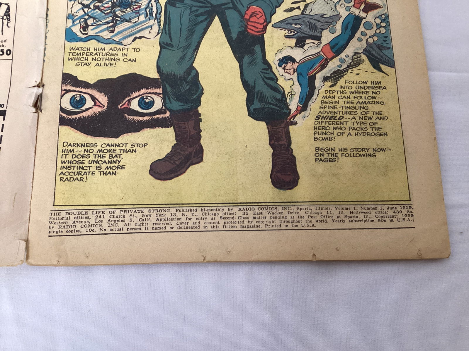 The Double Life of Private Strong 1 Archie Comic Book - 7