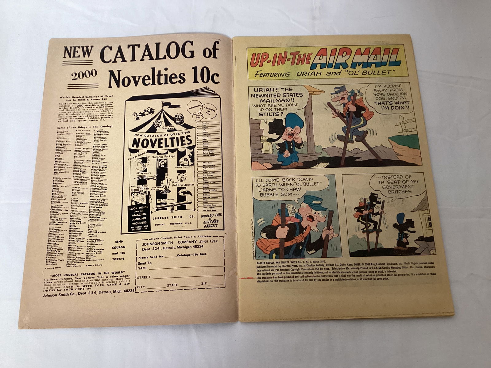 Barney Google and Snuffy Smith 1 Charlton Comic Book - 6