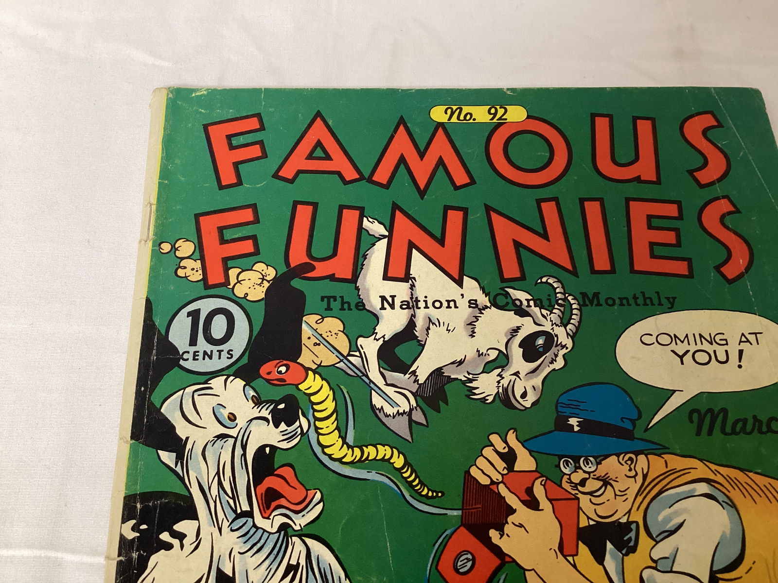 Famous Funnies 92 Comic Book - 2