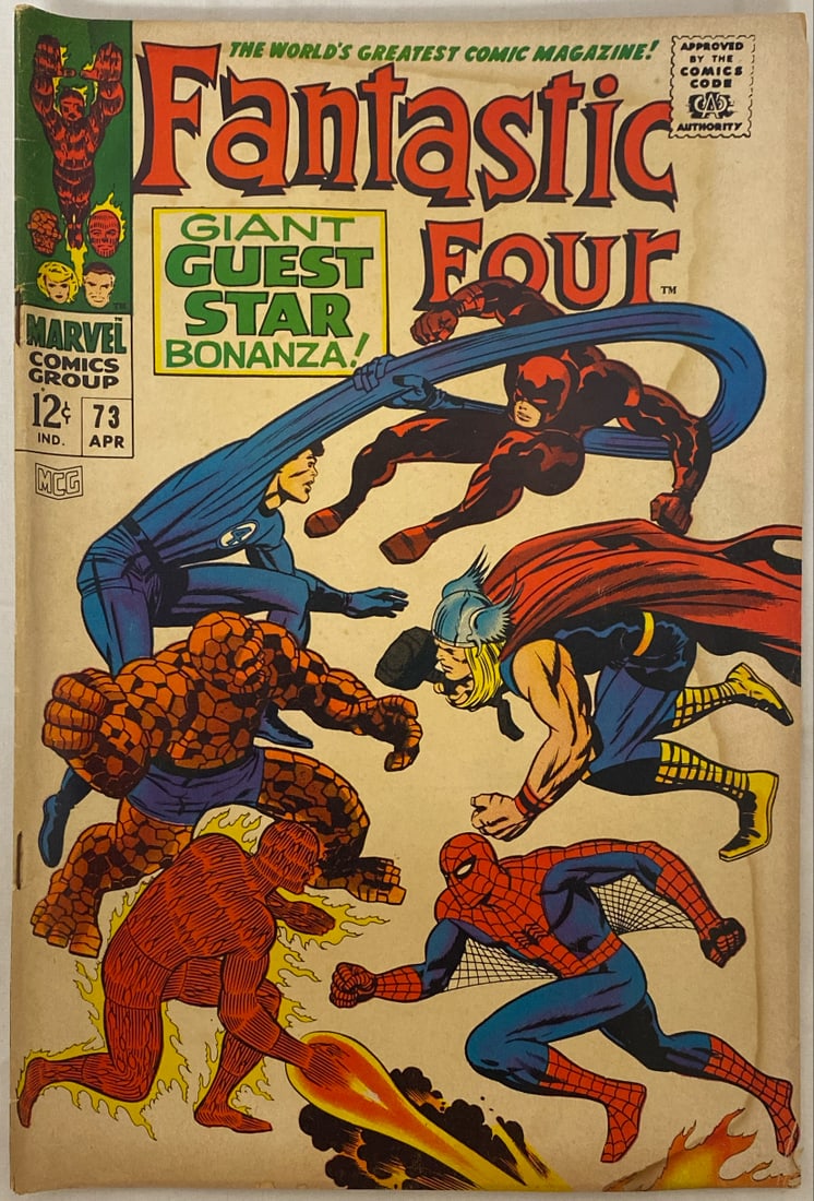 Fantastic Four 73 Marvel Comic Book (1 of 8)