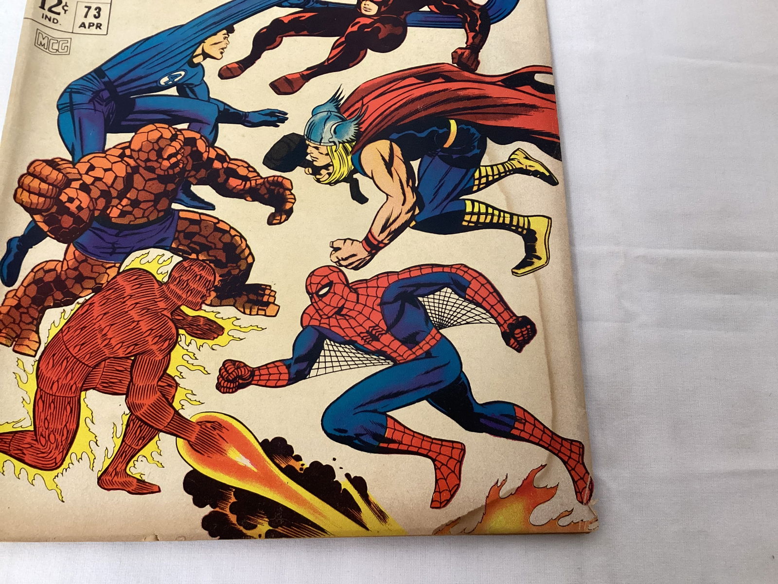 Fantastic Four 73 Marvel Comic Book - 5