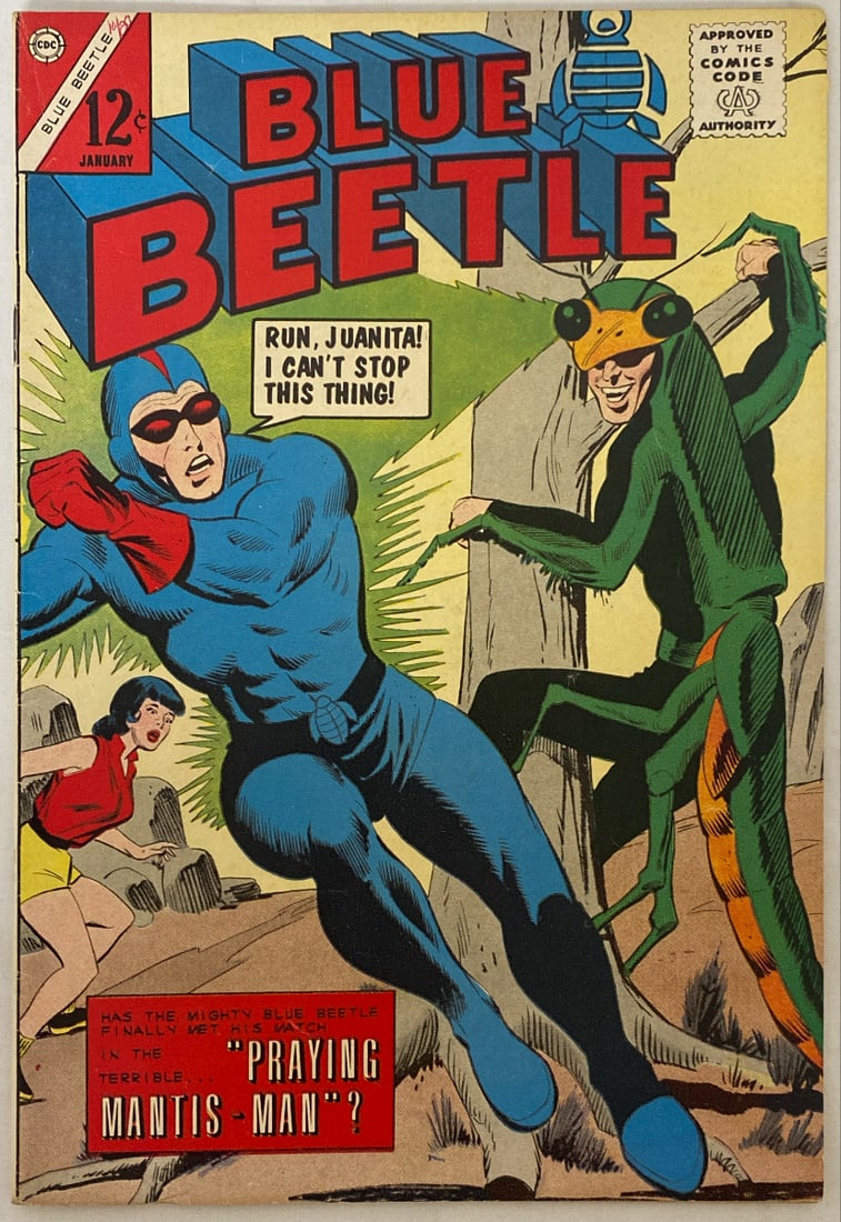 Blue Beetle 4 Charlton Comic Book