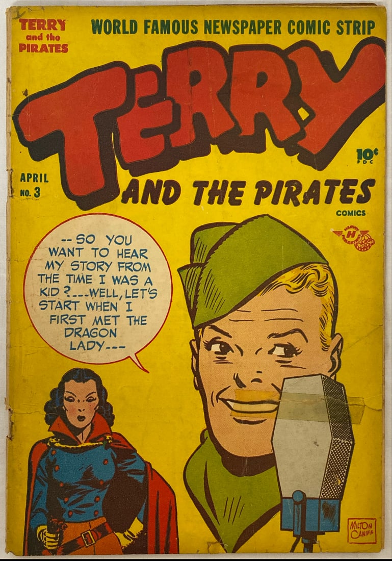 Terry and The Pirates 3 Harvey Comic Book