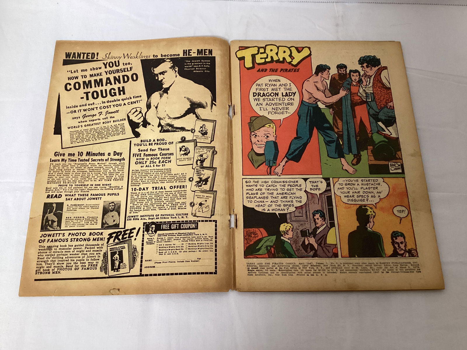 Terry and The Pirates 3 Harvey Comic Book - 6