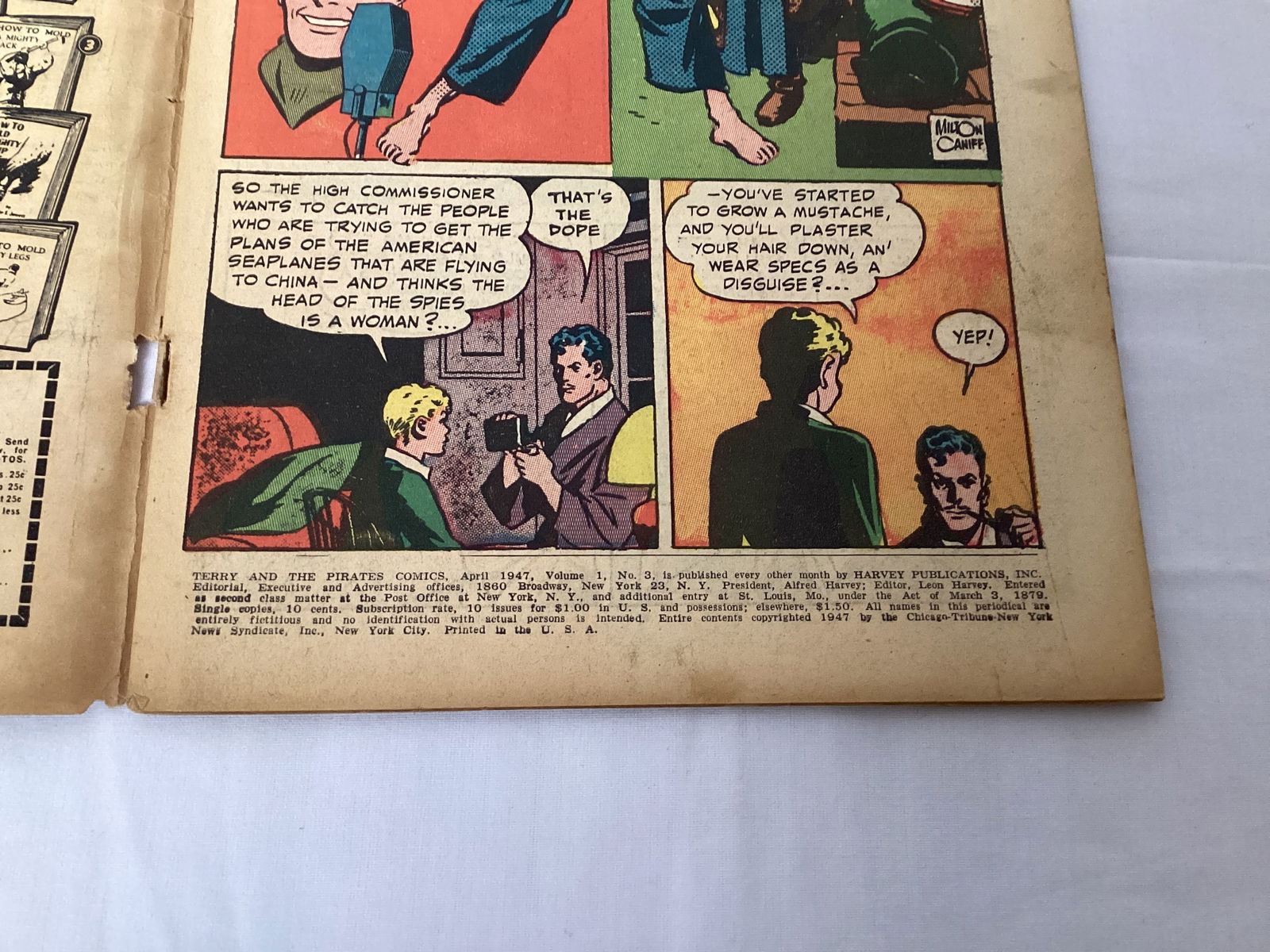 Terry and The Pirates 3 Harvey Comic Book - 7