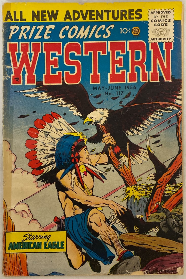 Prize Comics Western 117 Comic Book (1 of 9)
