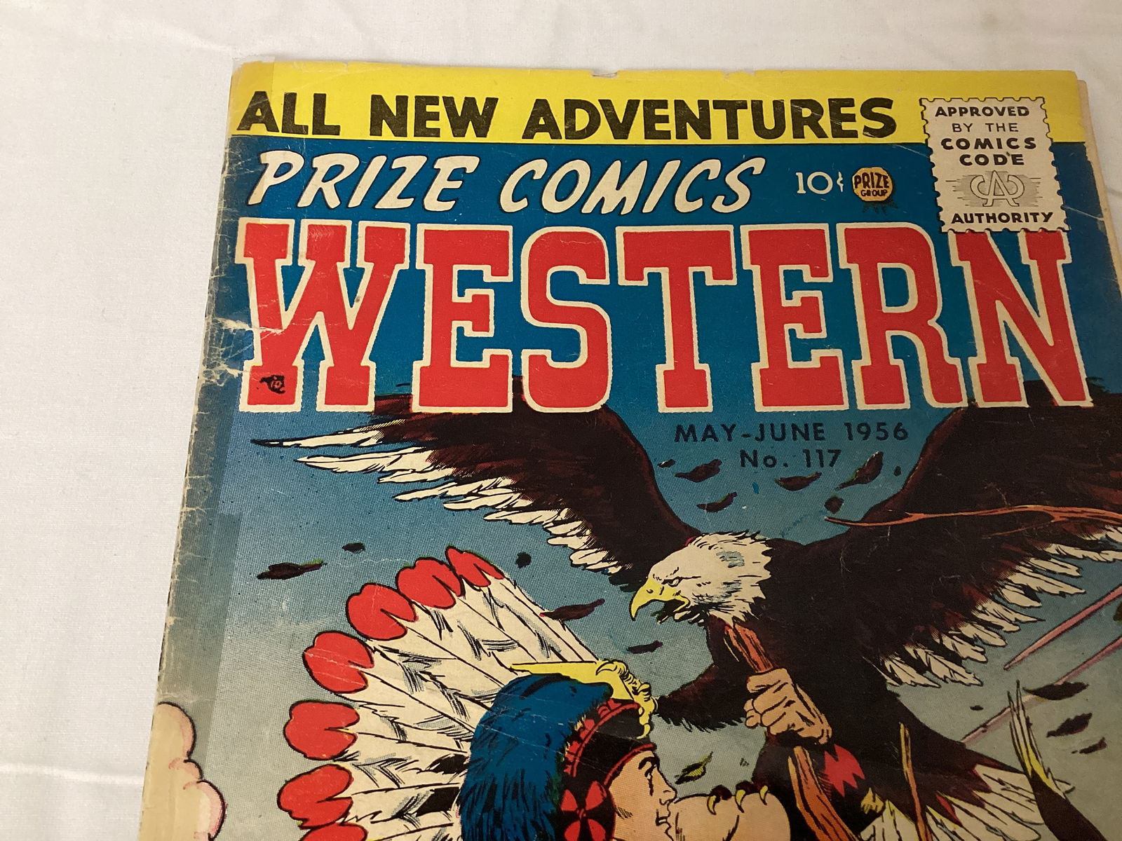 Prize Comics Western 117 Comic Book - 2