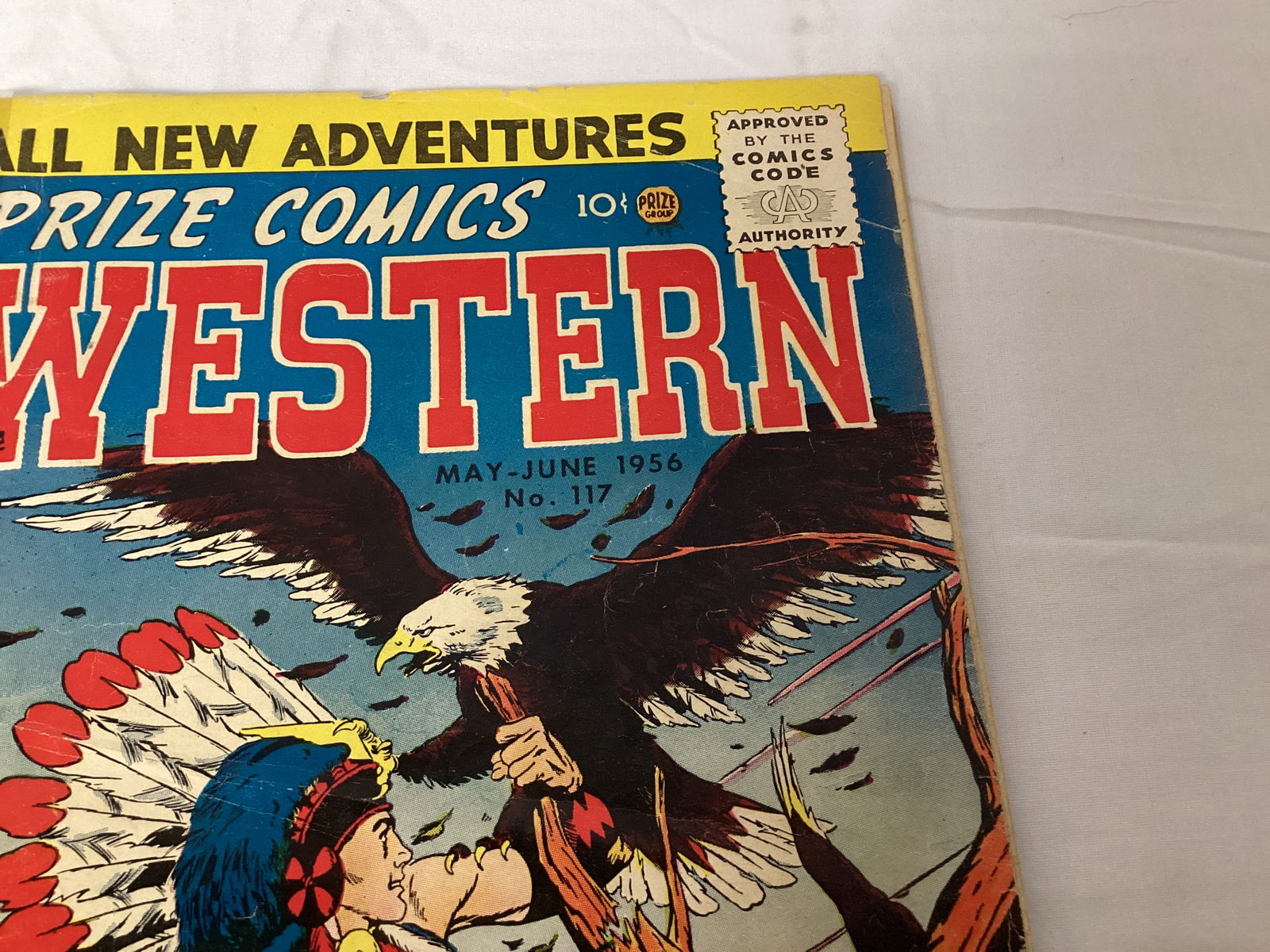 Prize Comics Western 117 Comic Book - 3