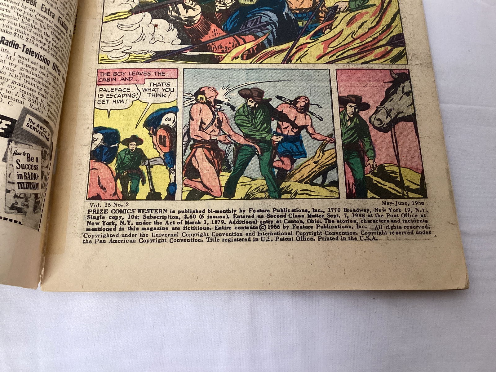 Prize Comics Western 117 Comic Book - 7