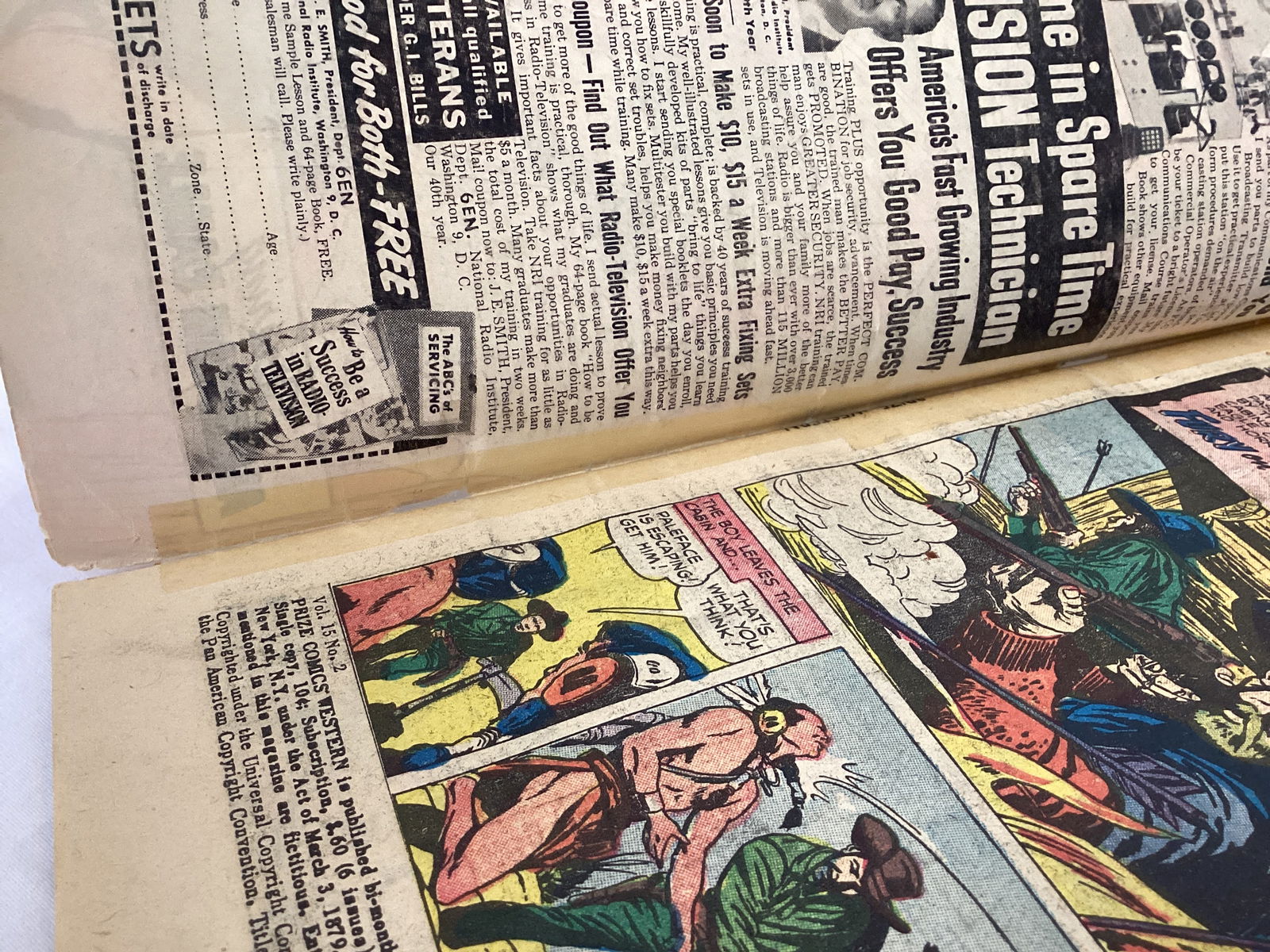 Prize Comics Western 117 Comic Book - 8