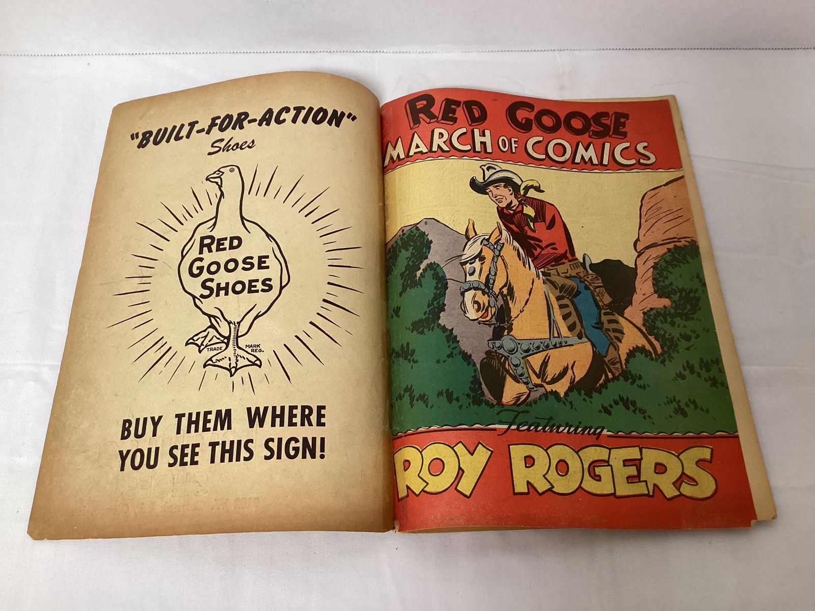 March of Comics 62 Red Goose Shoes Roy Rogers Comic Book - 6