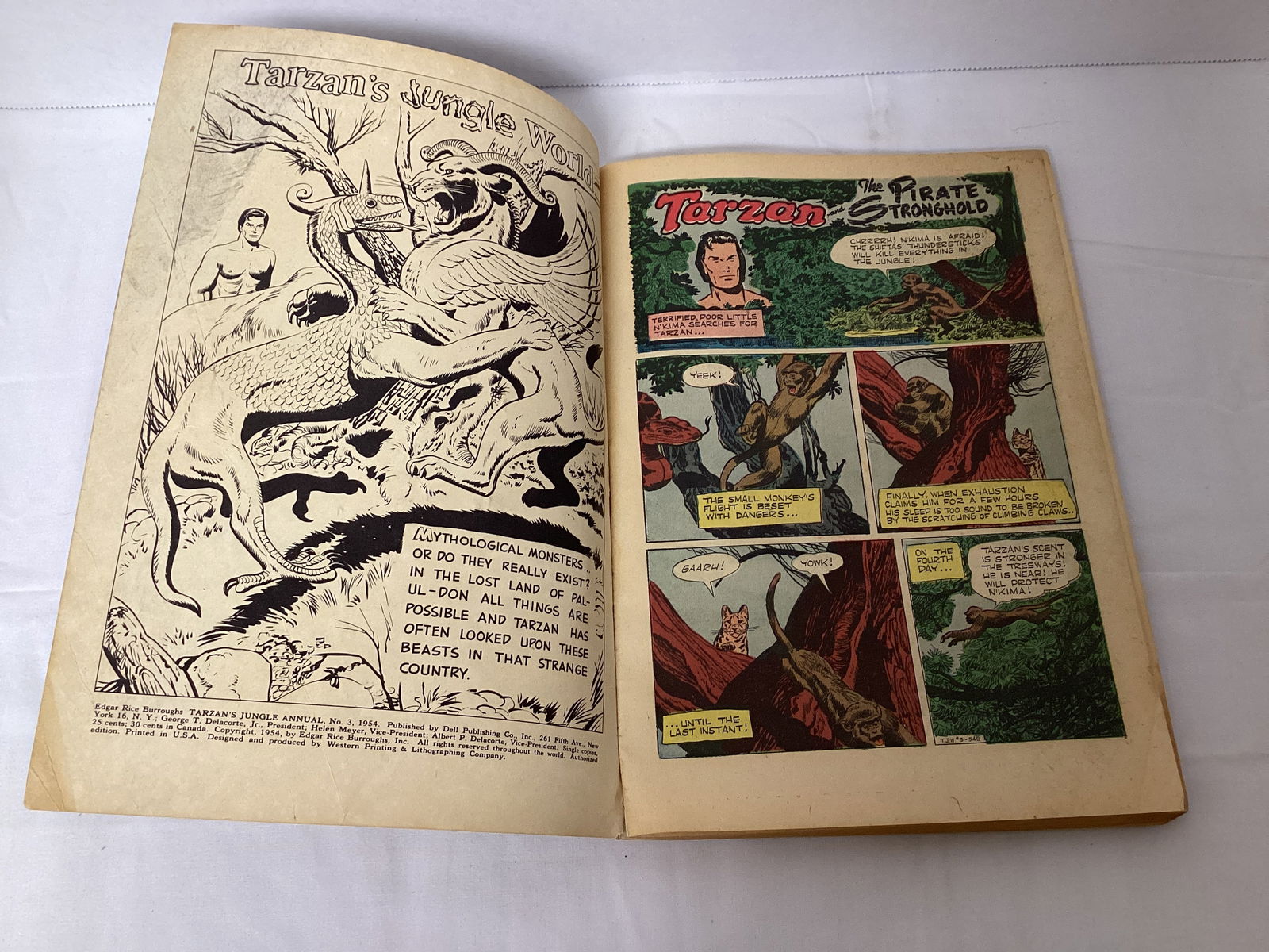 Tarzan's Jungle Annual 3 Dell Comic Book - 6
