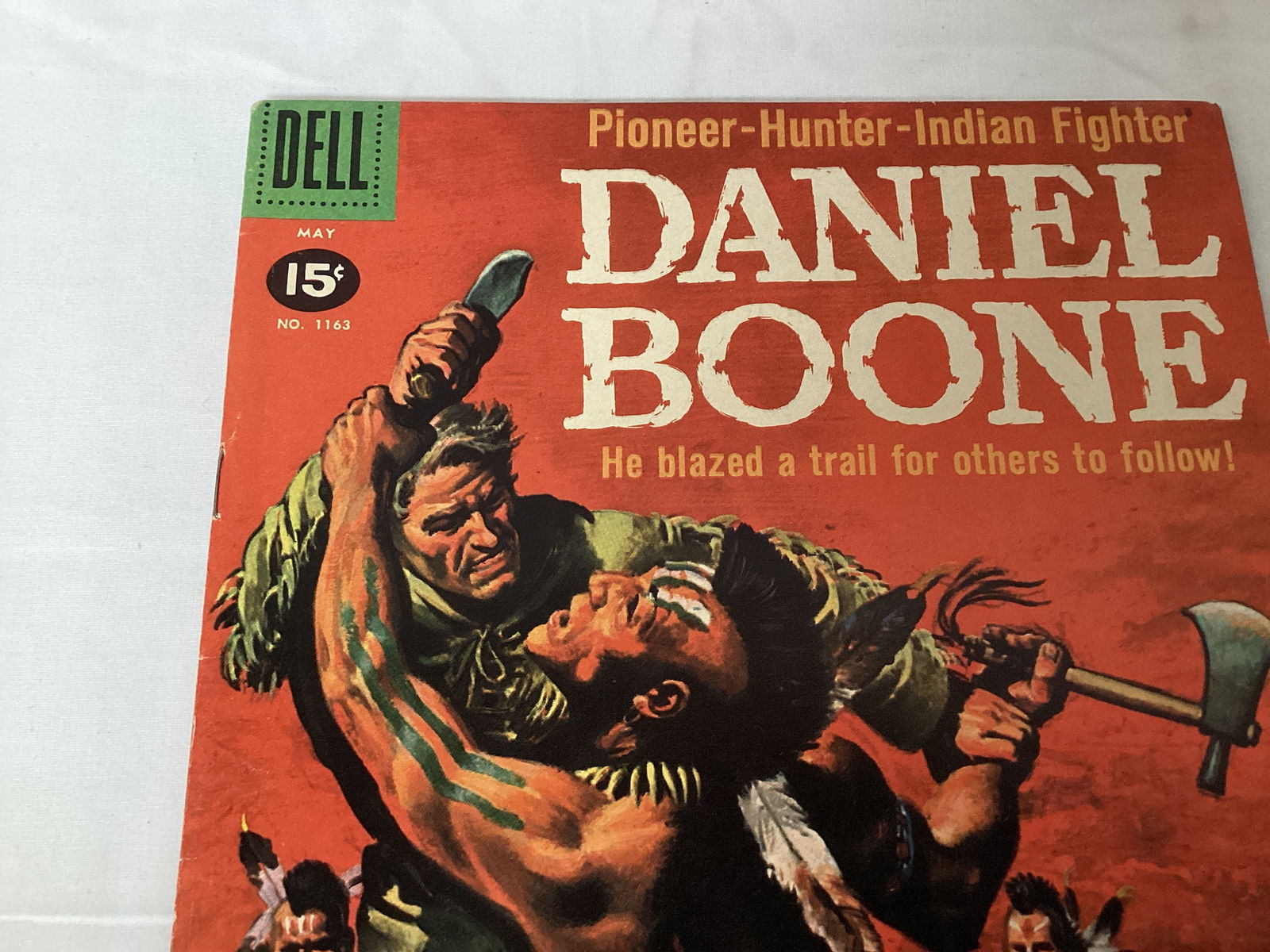 Daniel Boone 1163 Dell Comic Book - 2