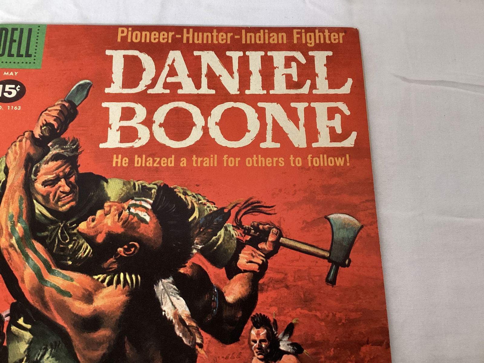 Daniel Boone 1163 Dell Comic Book - 3