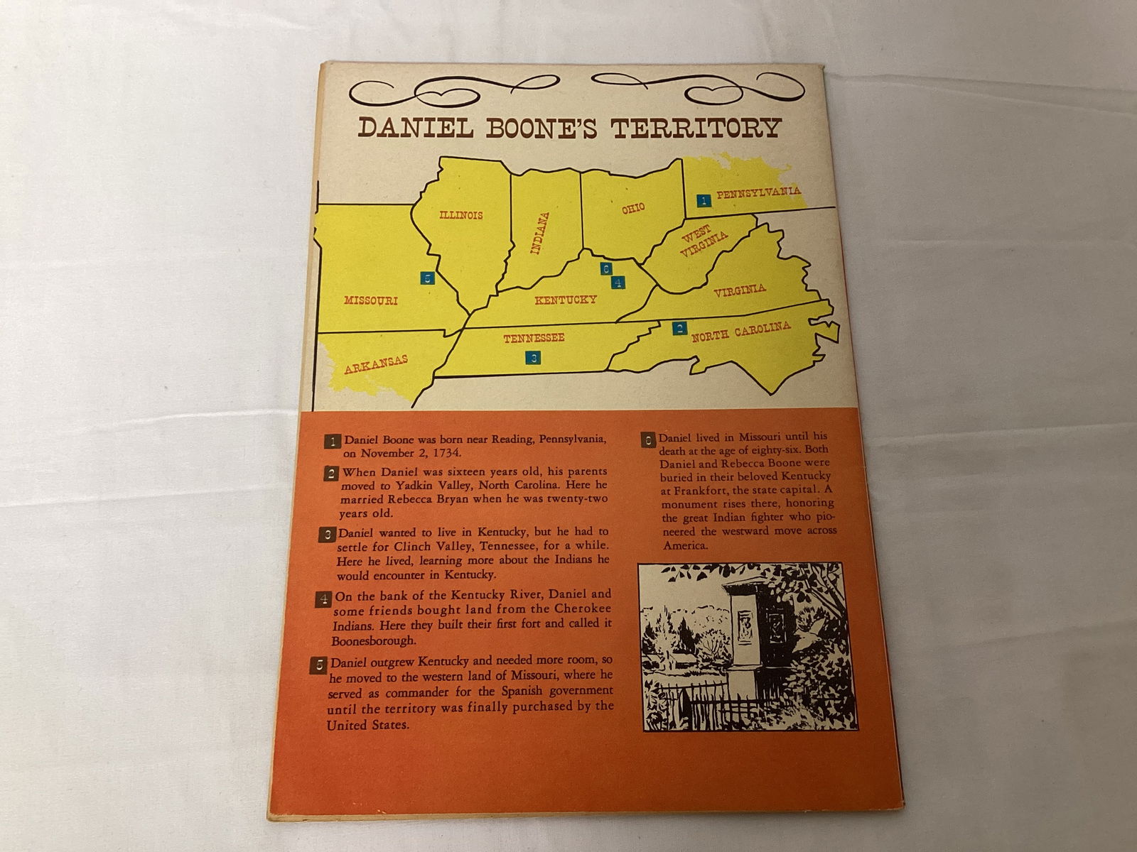 Daniel Boone 1163 Dell Comic Book - 8