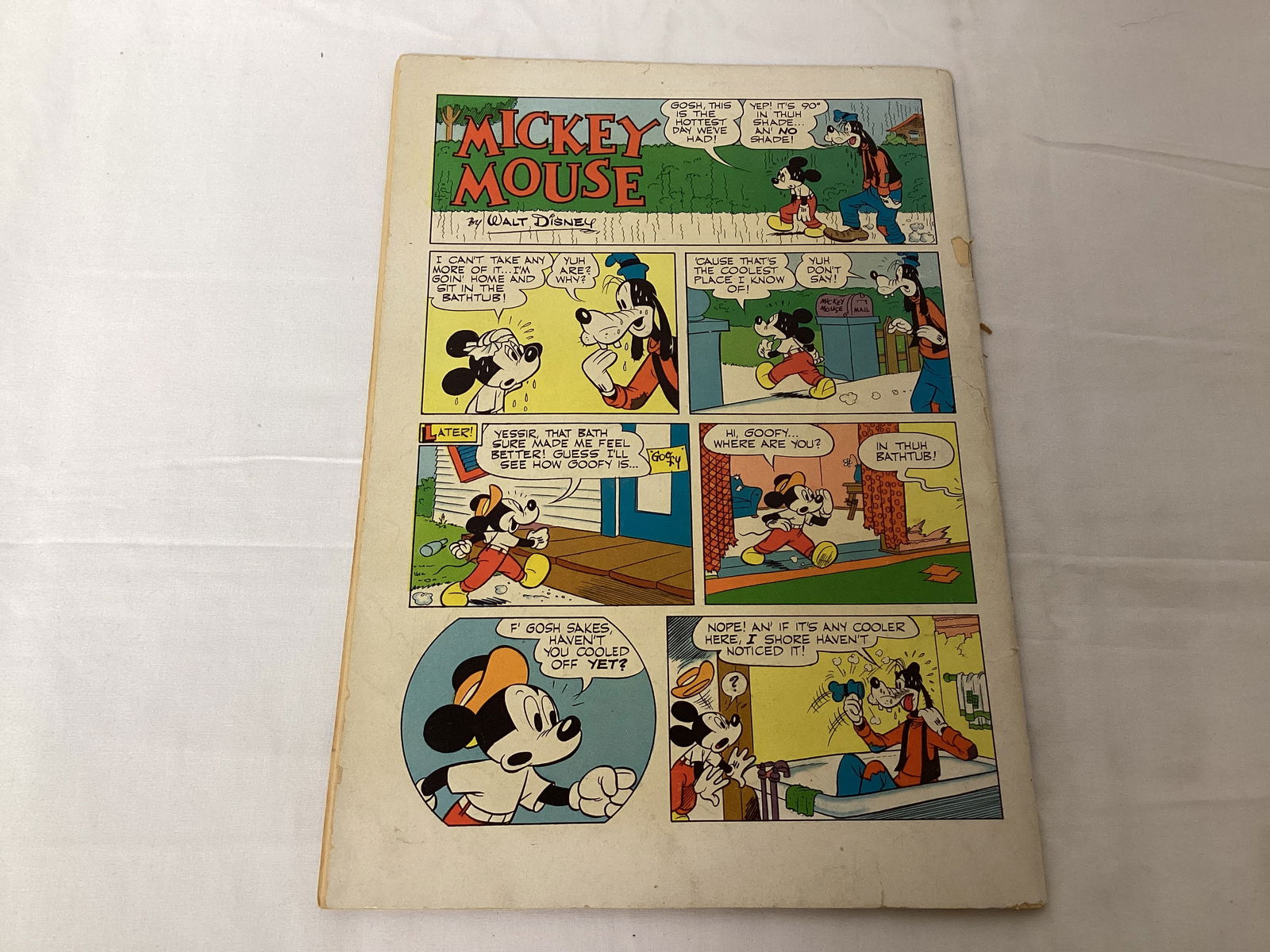 Dell Four Color 286 Walt Disney's Mickey Mouse Comic Book - 8