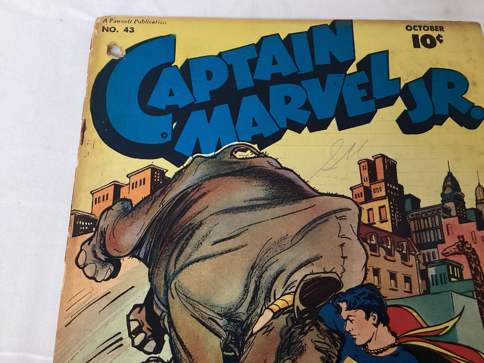 Captain Marvel Jr 43 Fawcett Comic Book - 2
