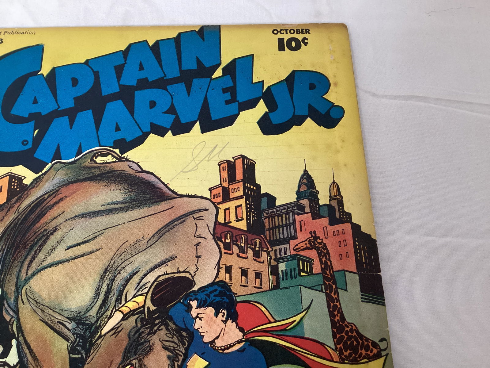 Captain Marvel Jr 43 Fawcett Comic Book - 3