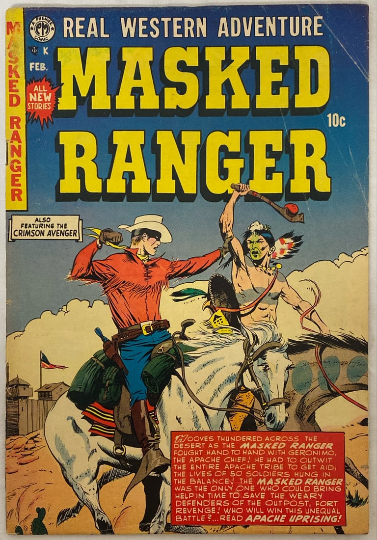 Masked Ranger 6 Premier Magazines Comic Book (1 of 8)