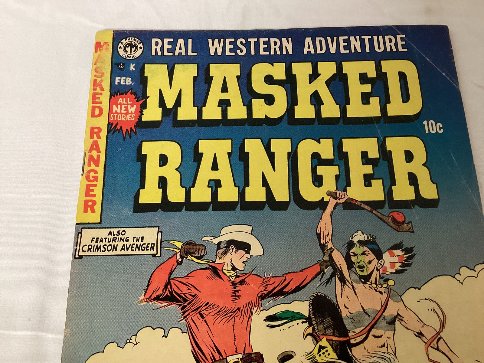 Masked Ranger 6 Premier Magazines Comic Book - 2