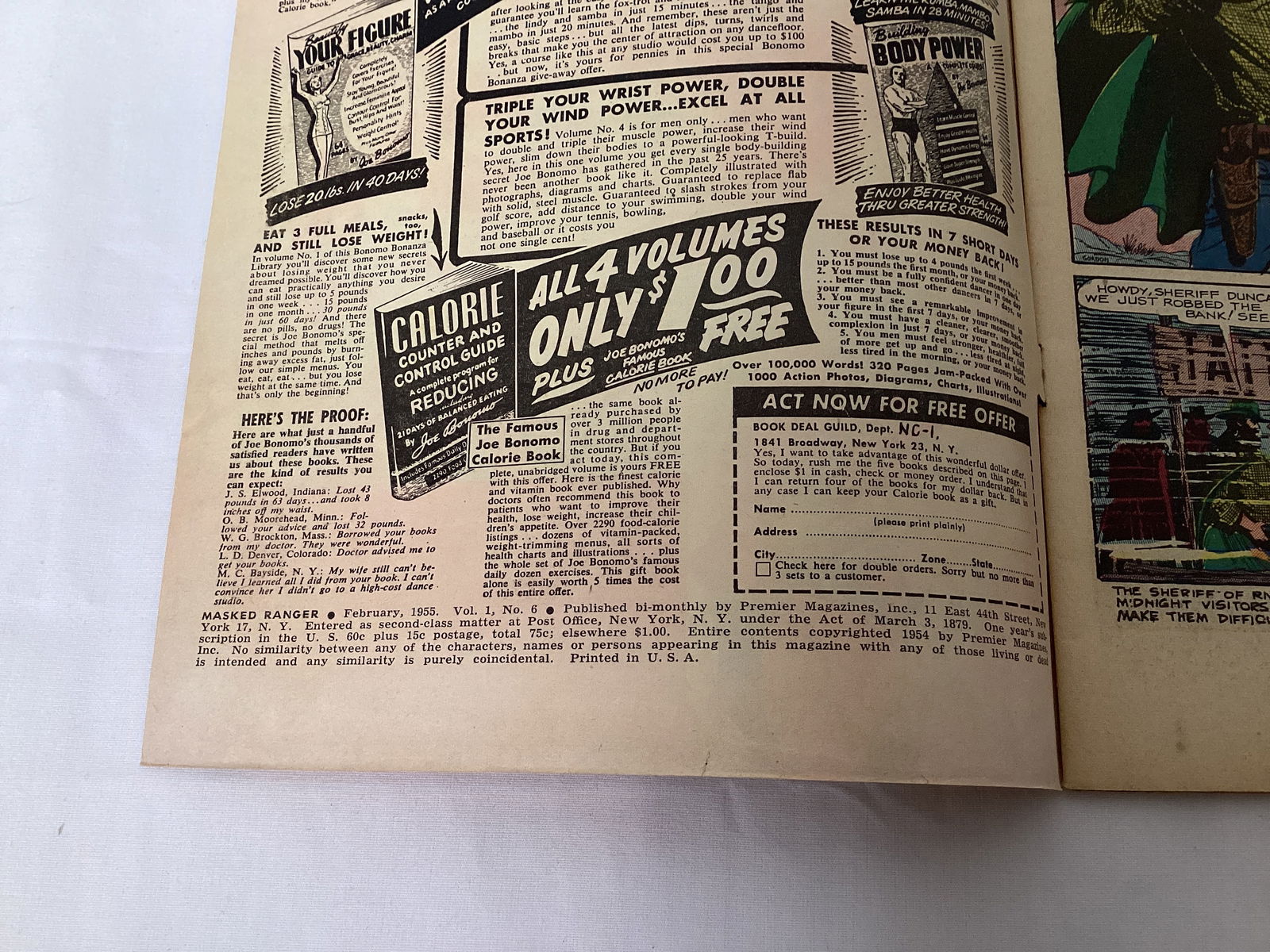 Masked Ranger 6 Premier Magazines Comic Book - 7