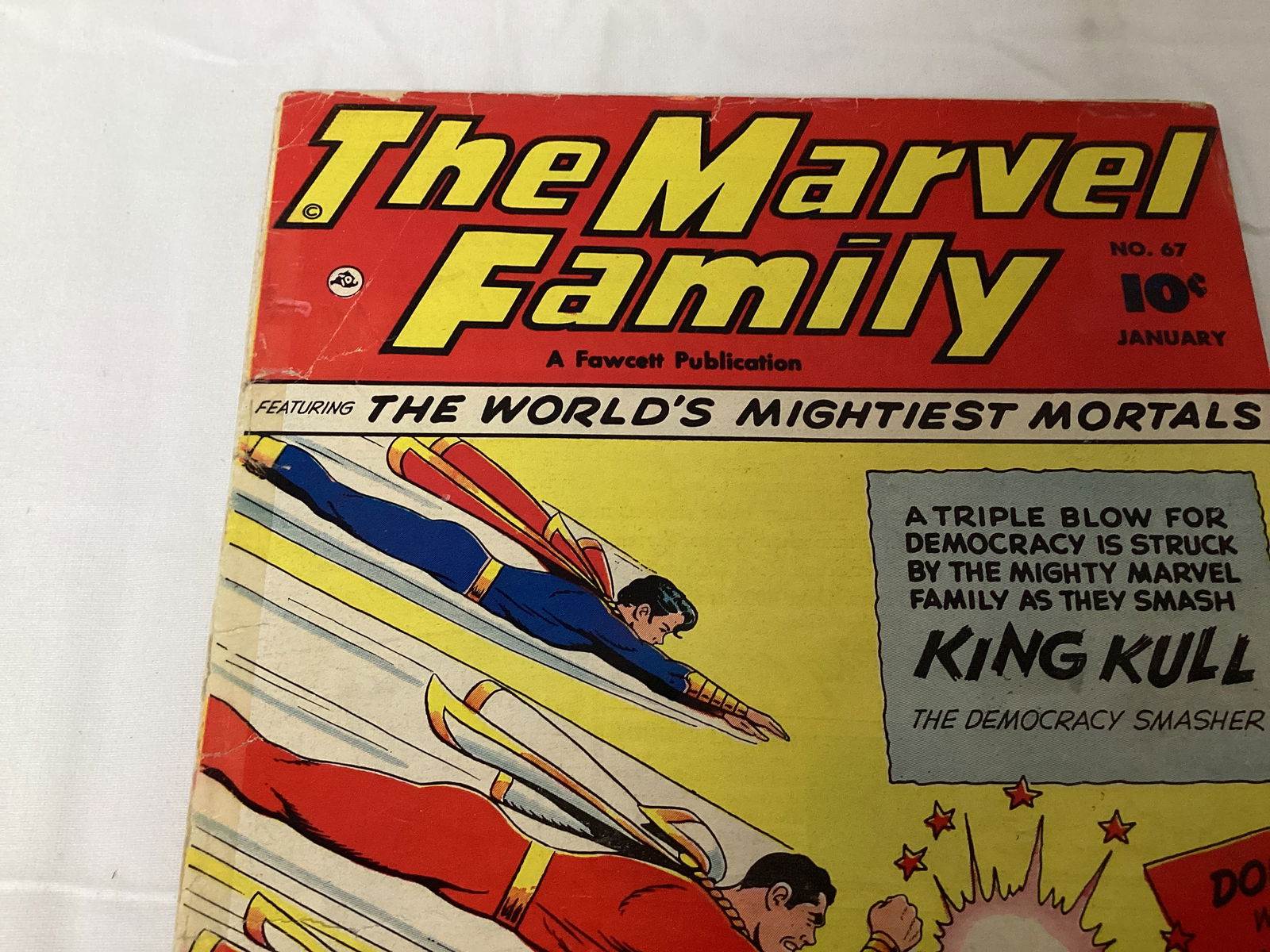 The Marvel Family 67 Fawcett Comic Book - 2