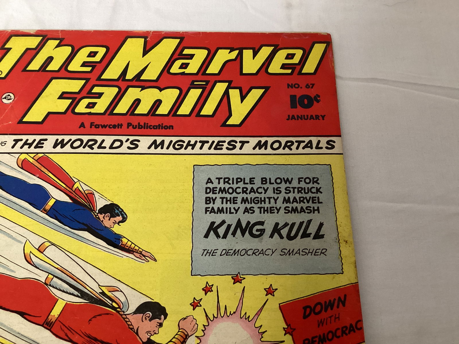 The Marvel Family 67 Fawcett Comic Book - 3