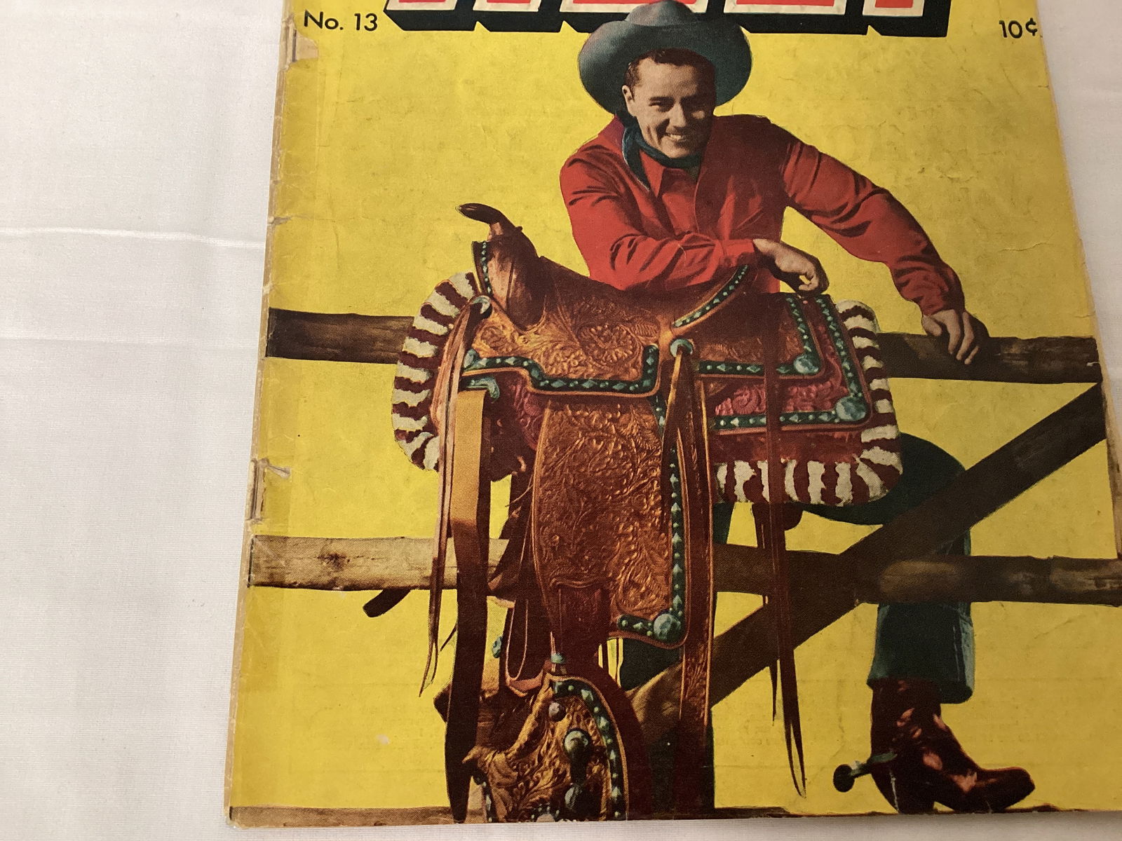 Tim Holt 13 Magazine Enterprises Comic Book - 4