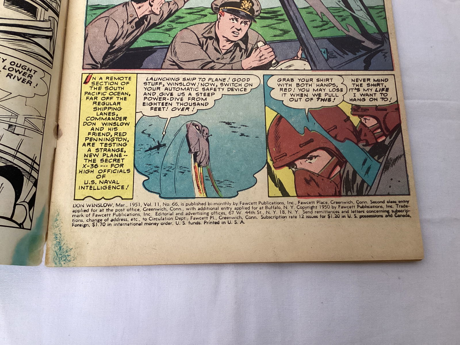 Don Winslow 66 Fawcett Comic Book - 7